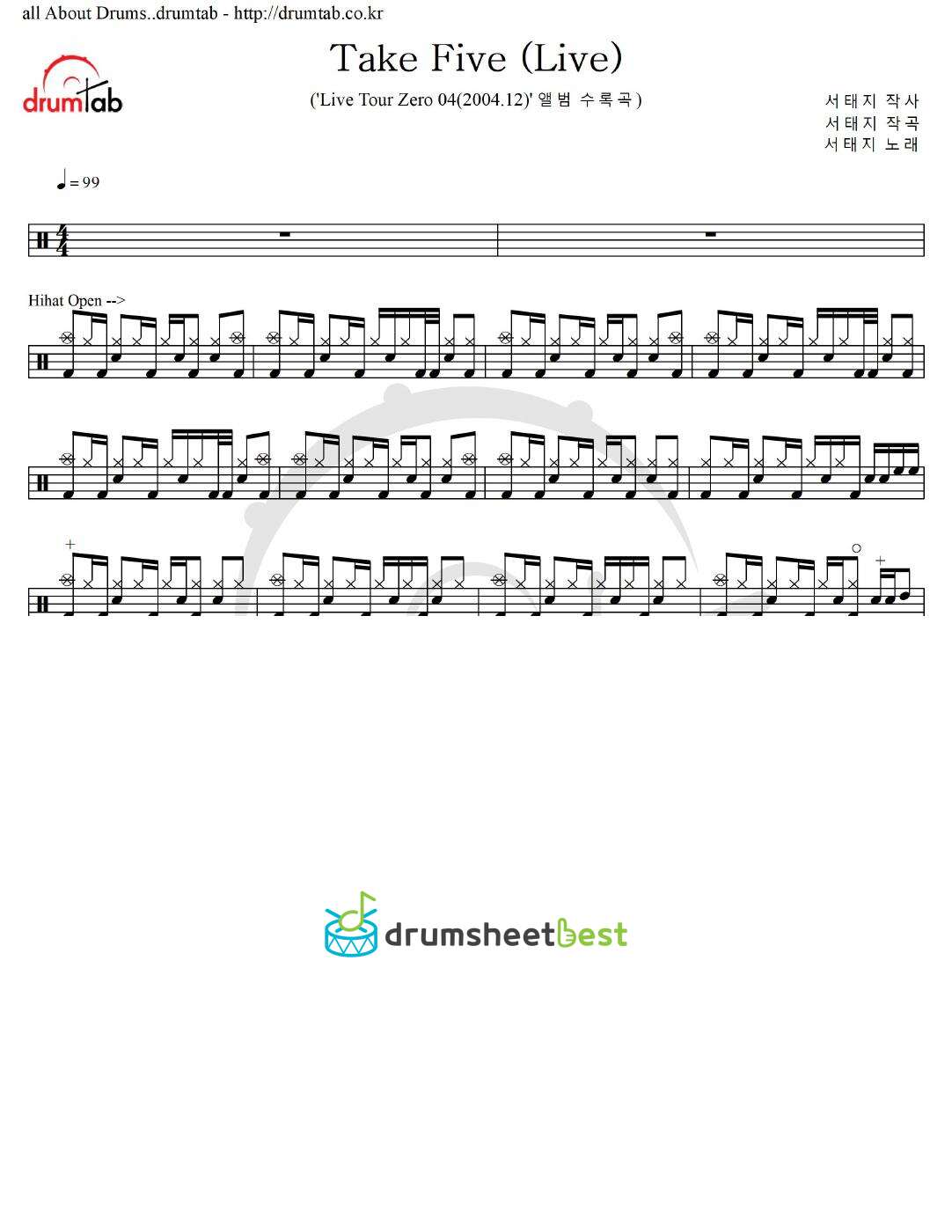 Take Five preview page 1