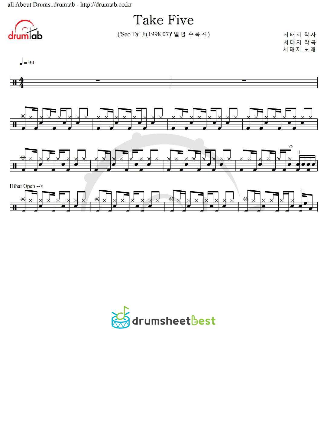 Take Five preview page 1