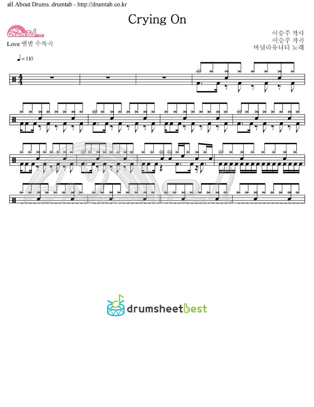 Crying On preview page 1