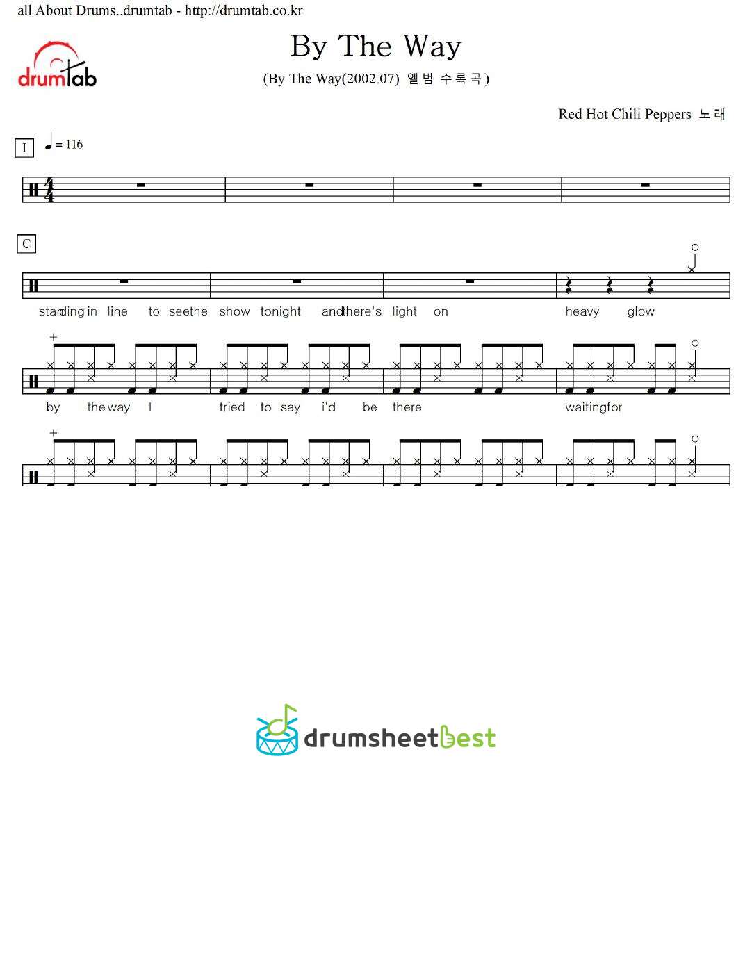 By The Way preview page 1