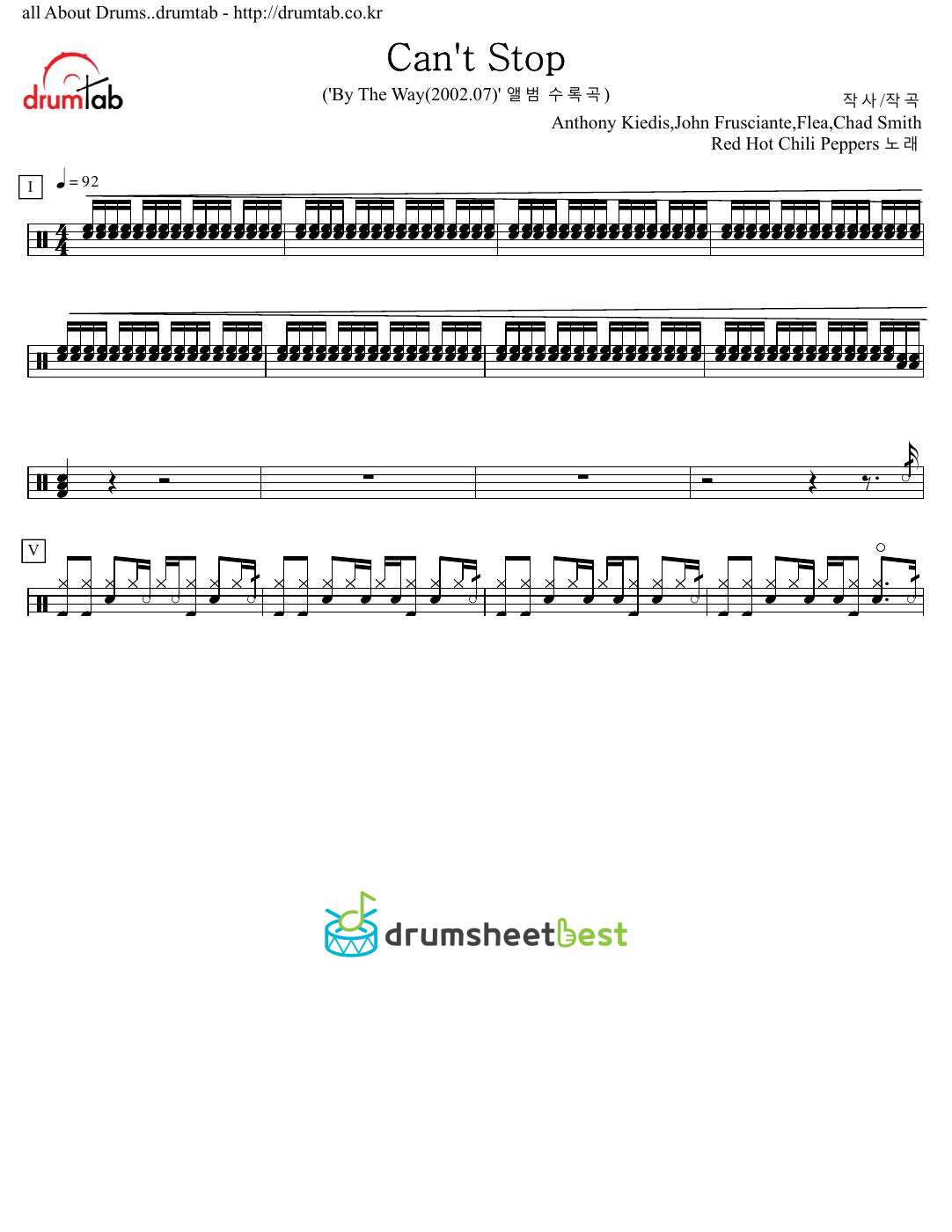 Can't Stop preview page 1