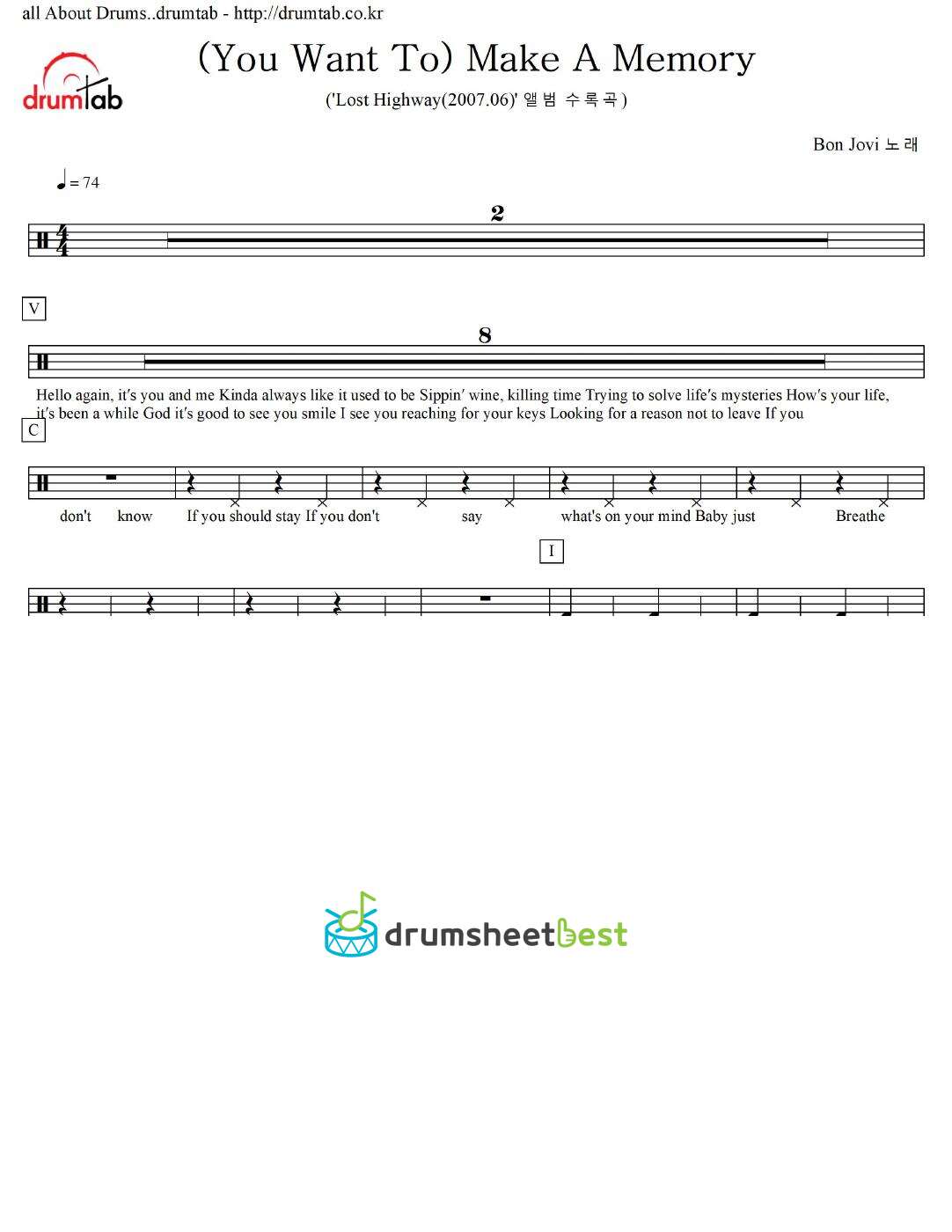 (You Want To) Make A Memory preview page 1