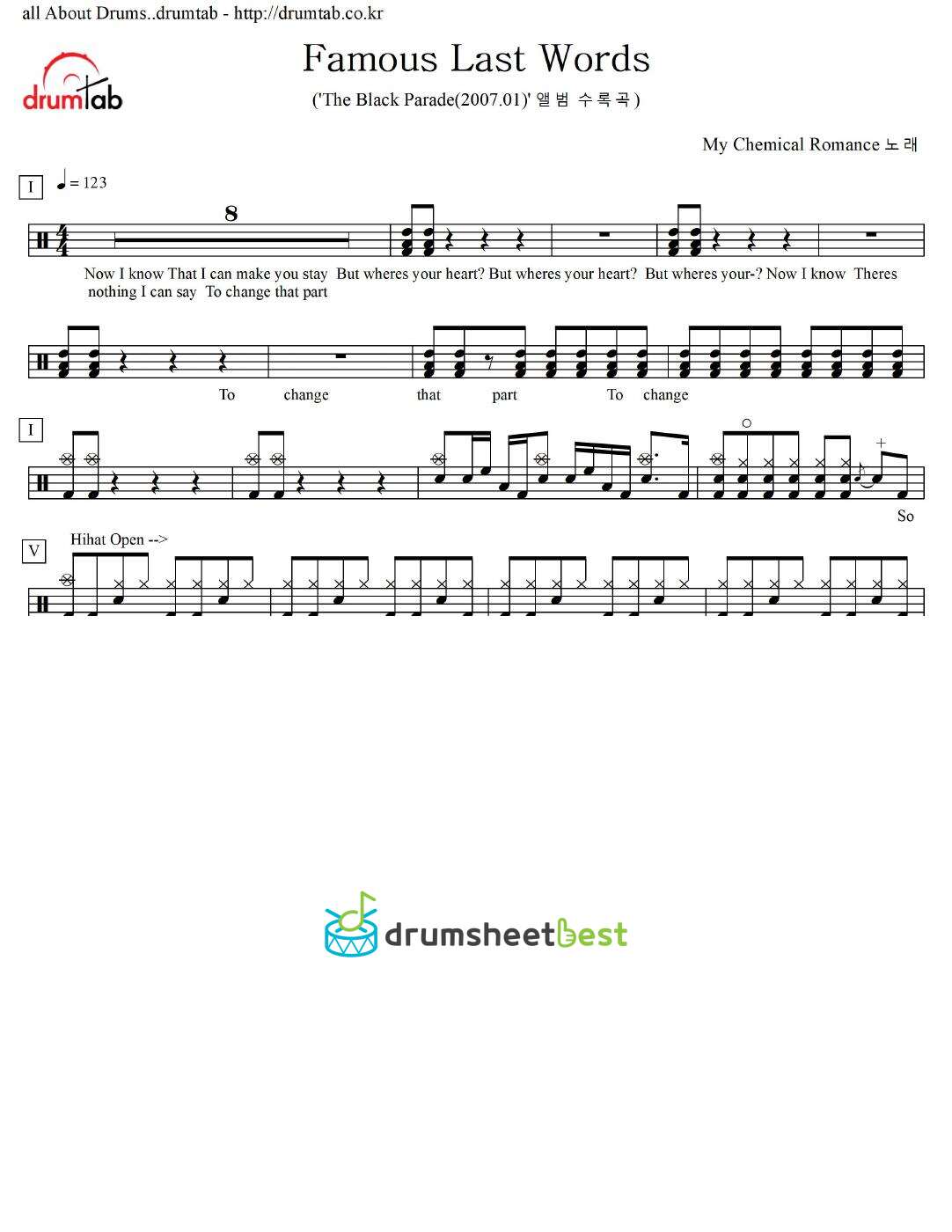 Famous Last Words preview page 1