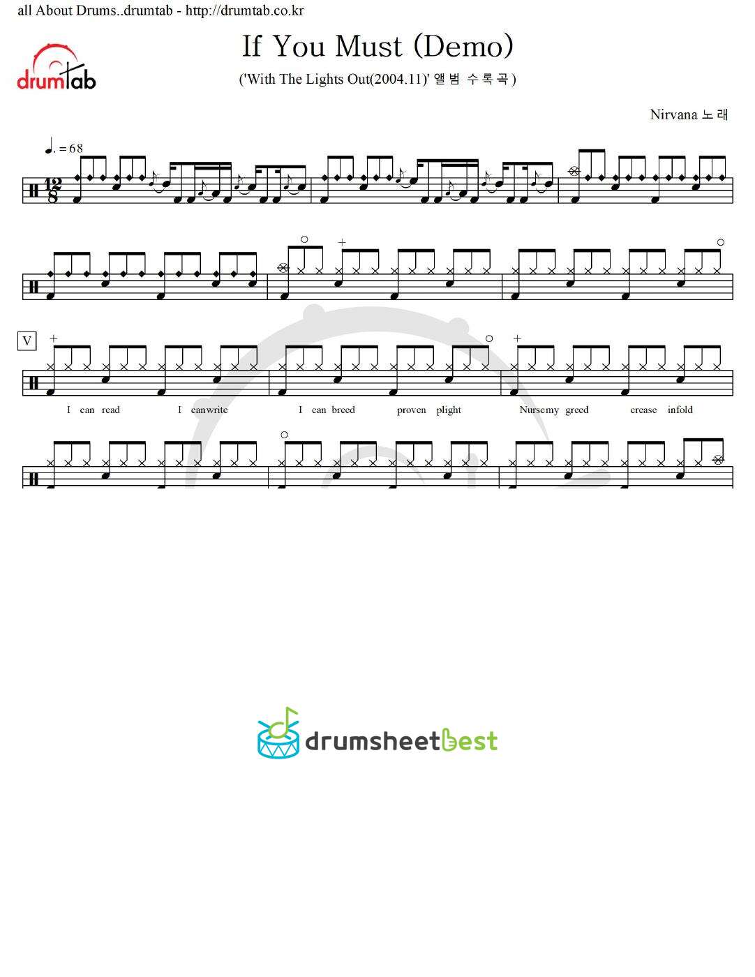 If You Must (Demo) preview page 1