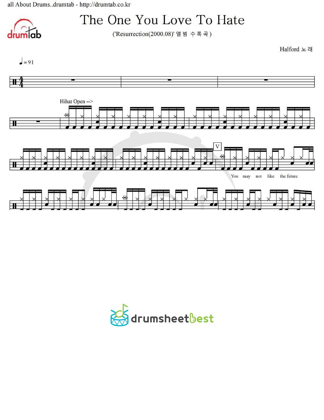 The One You Love To Hate preview page 1