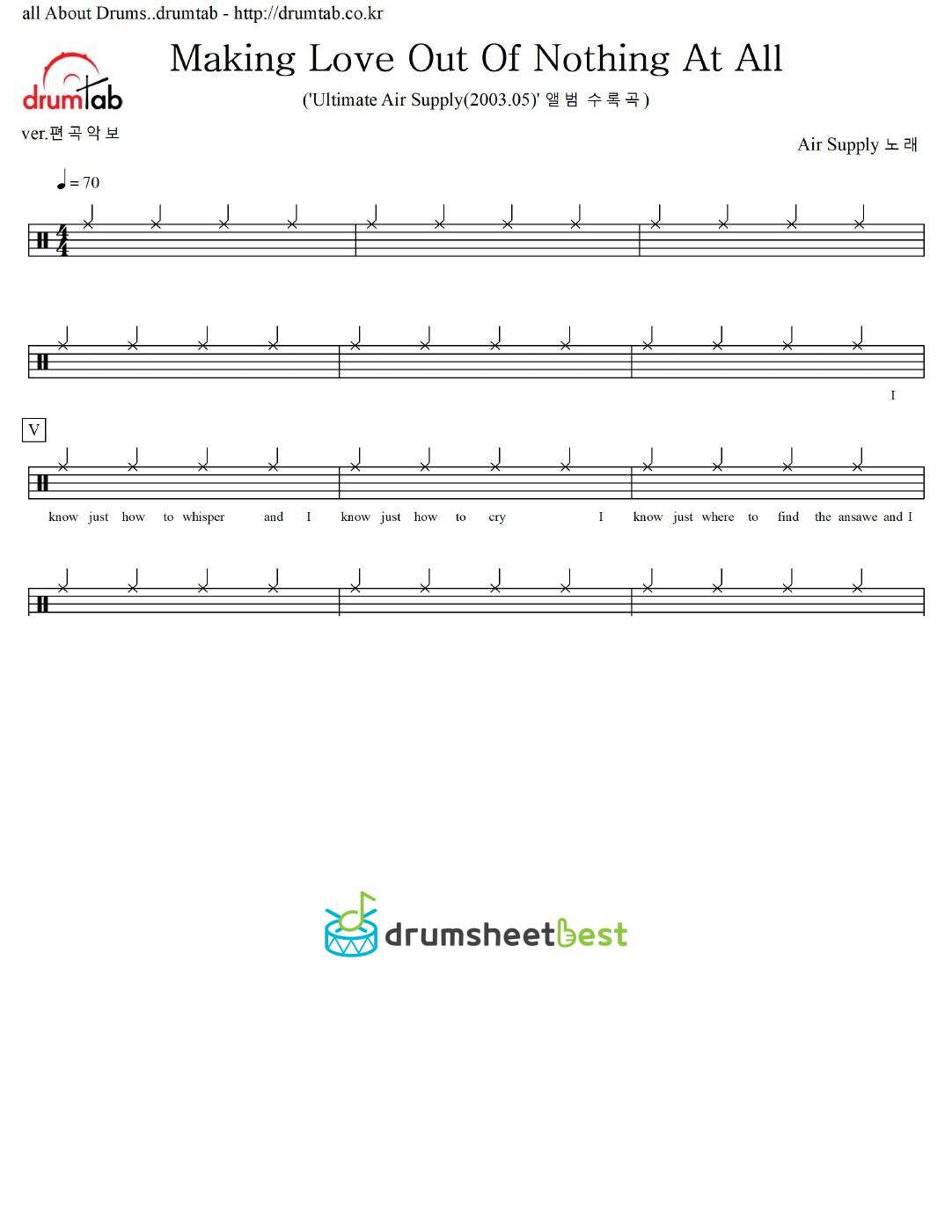 Making Love Out Of Nothing At All preview page 1