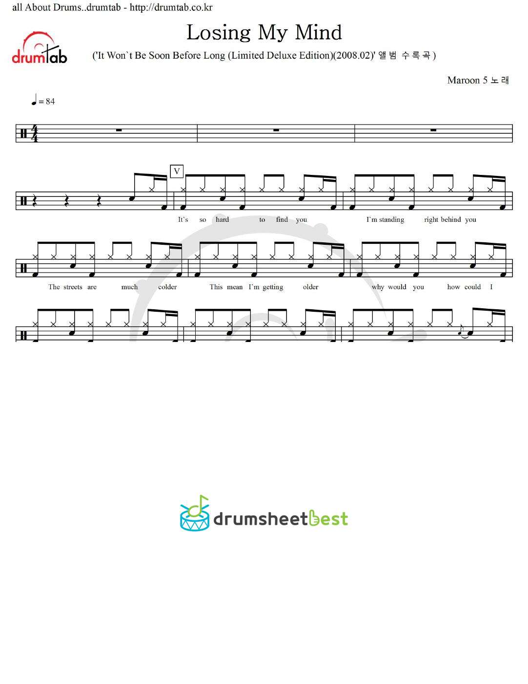 Losing My Mind preview page 1