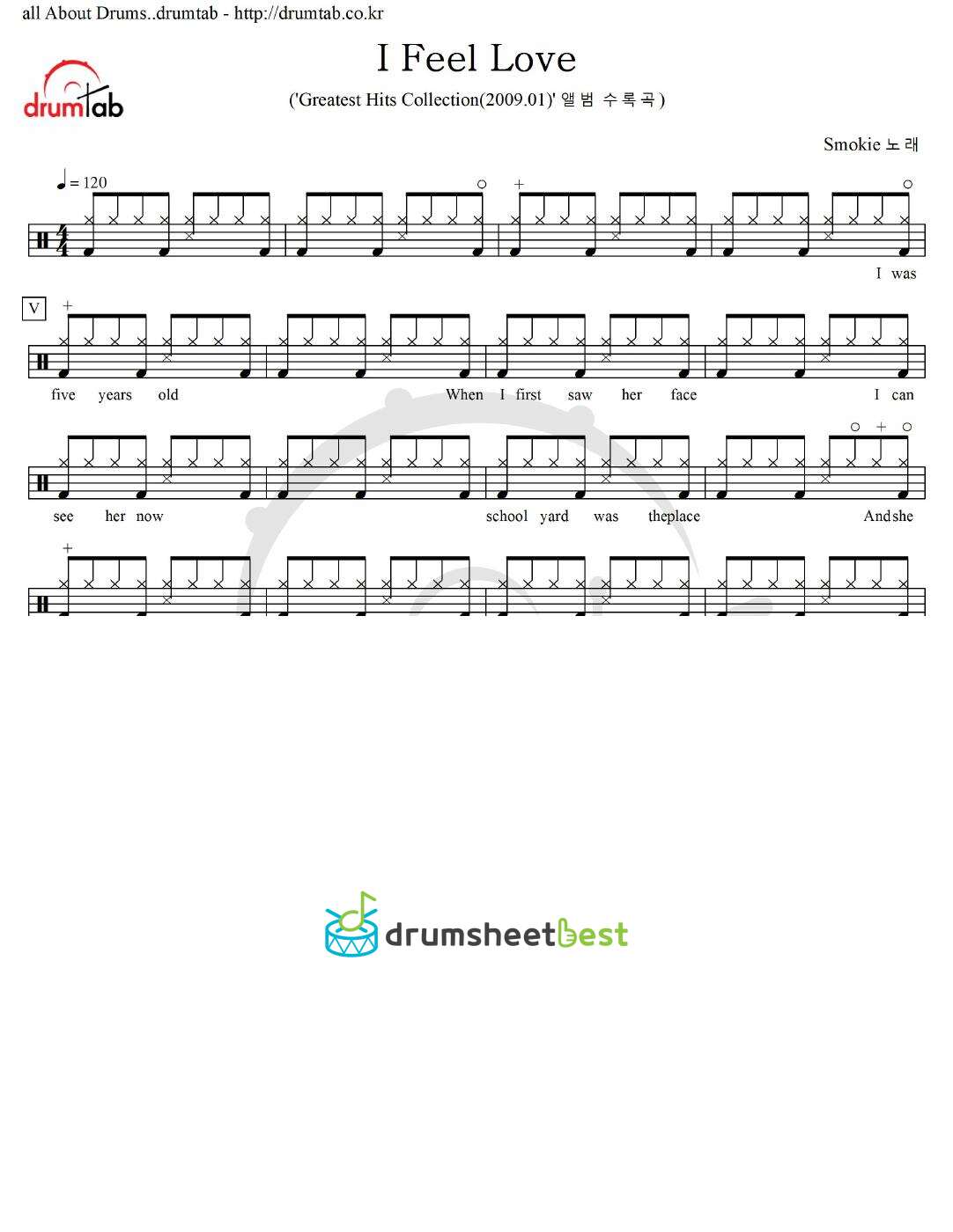 I Feel Love preview page 1