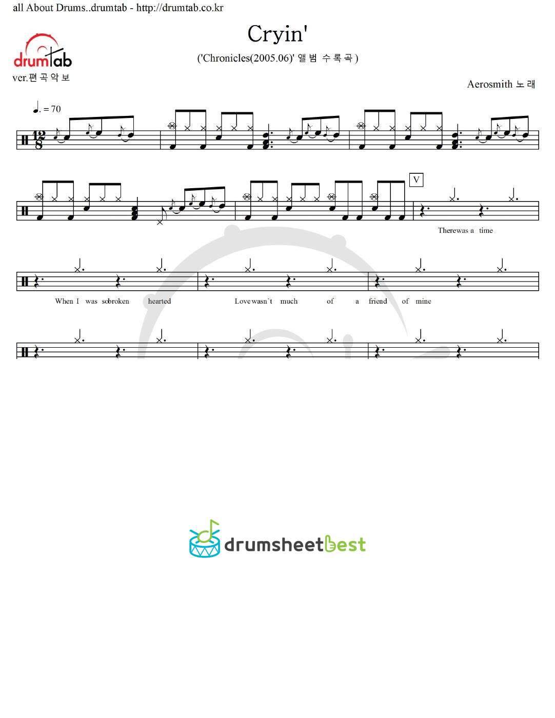 Cryin' preview page 1