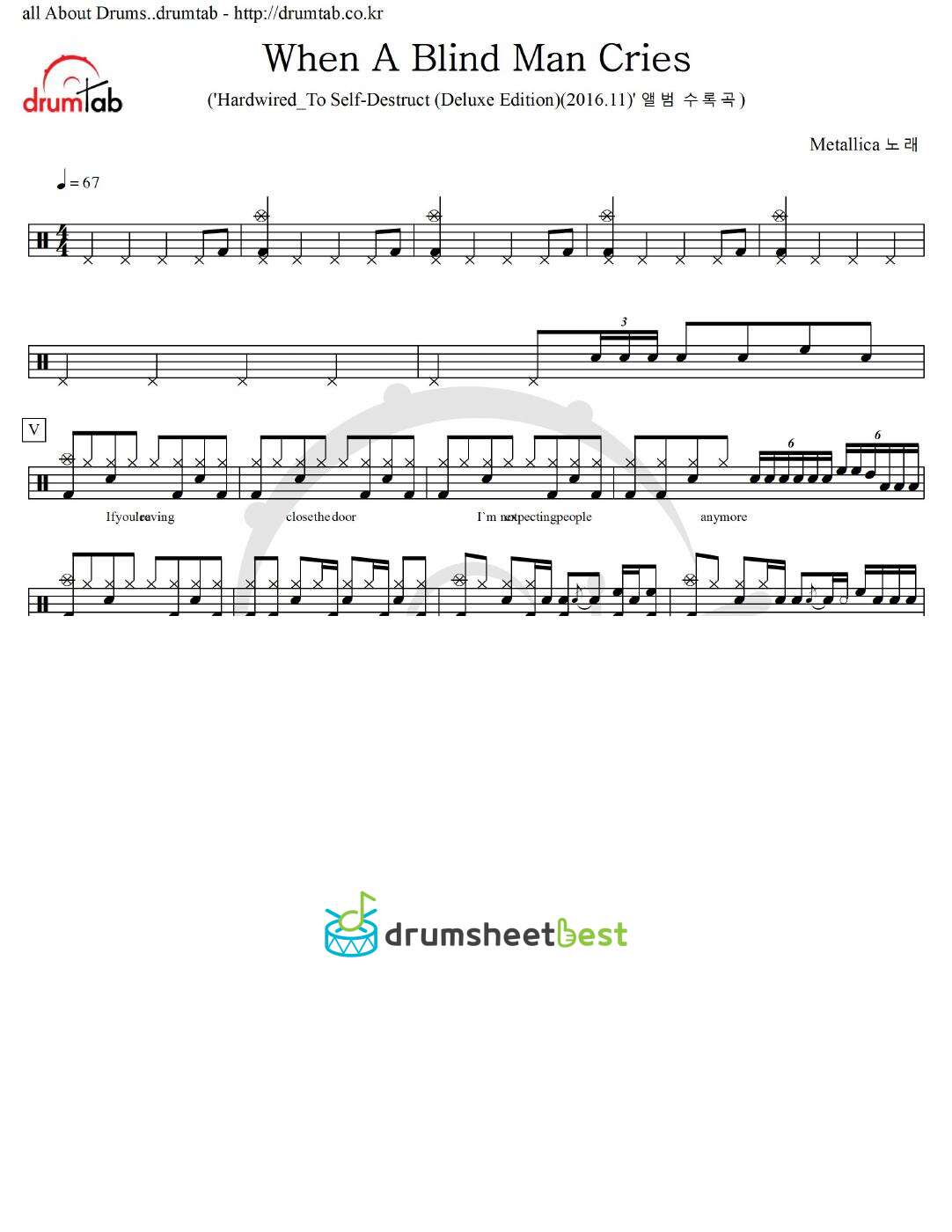 When A Blind Man Cries preview page 1