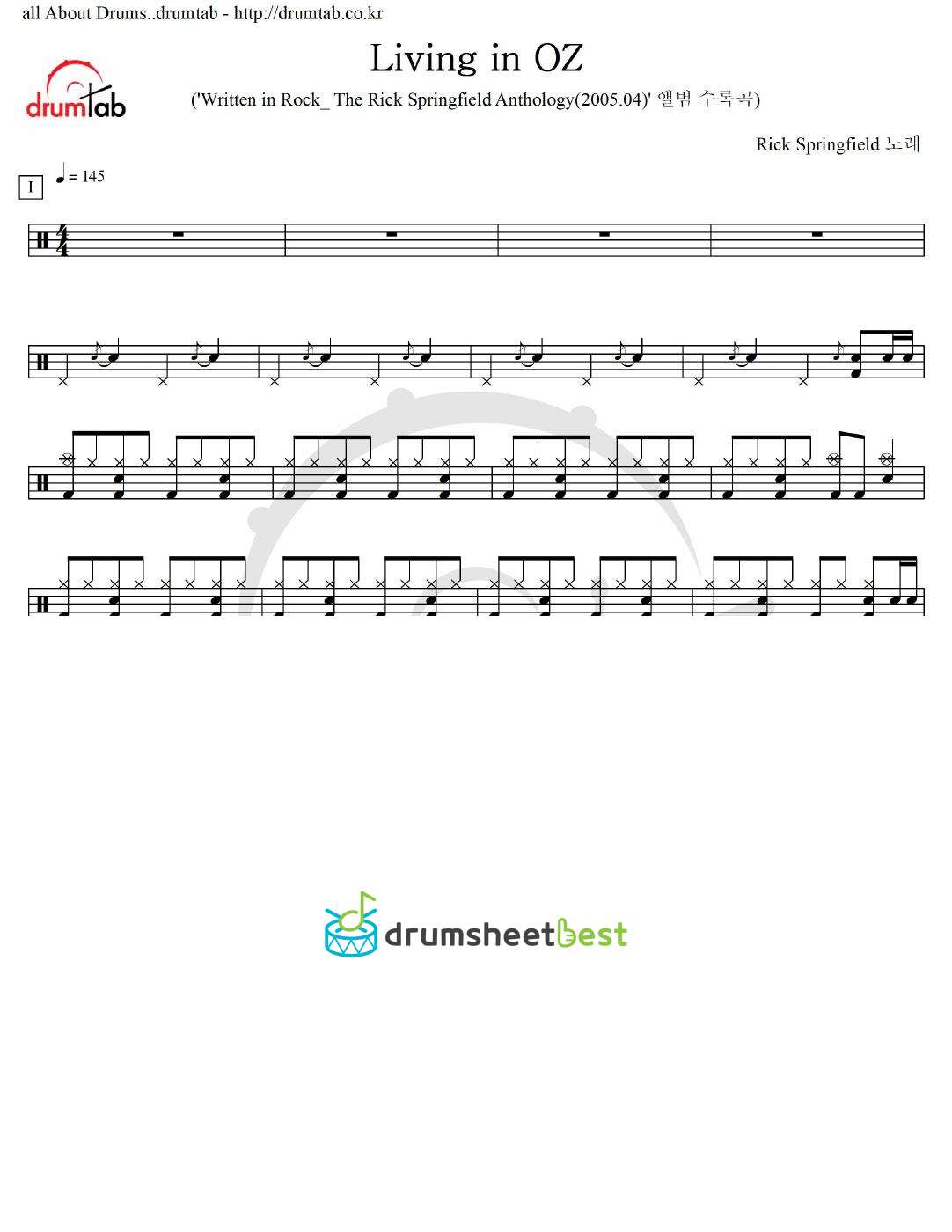 Living in Oz preview page 1