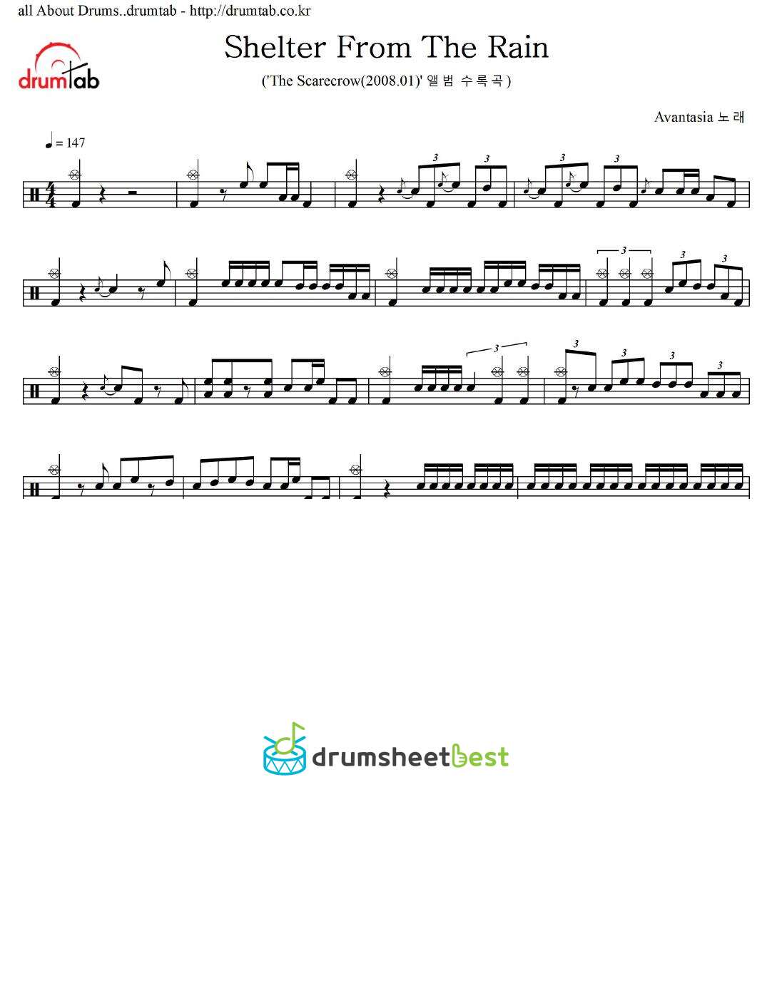 Shelter From The Rain preview page 1