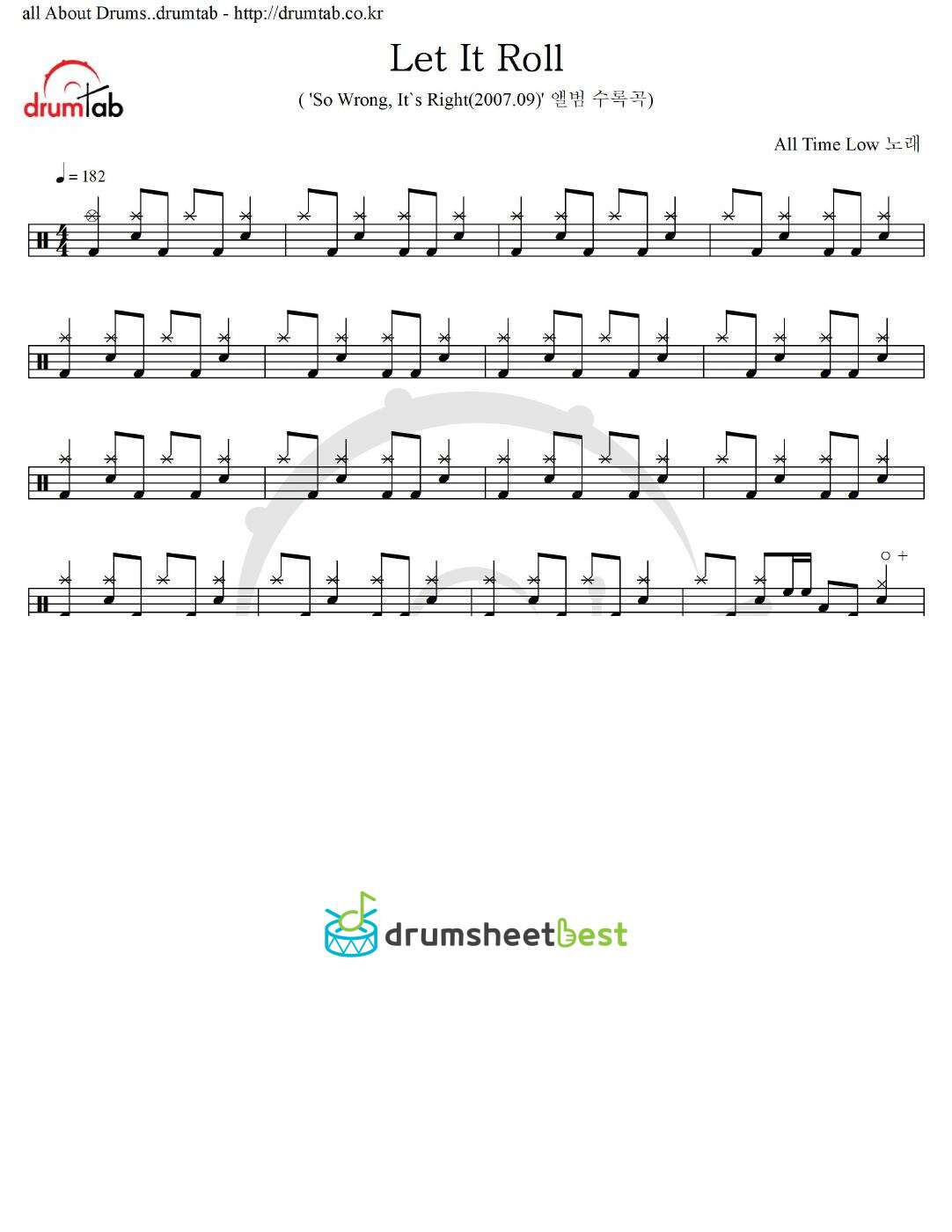 Let It Roll preview page 1