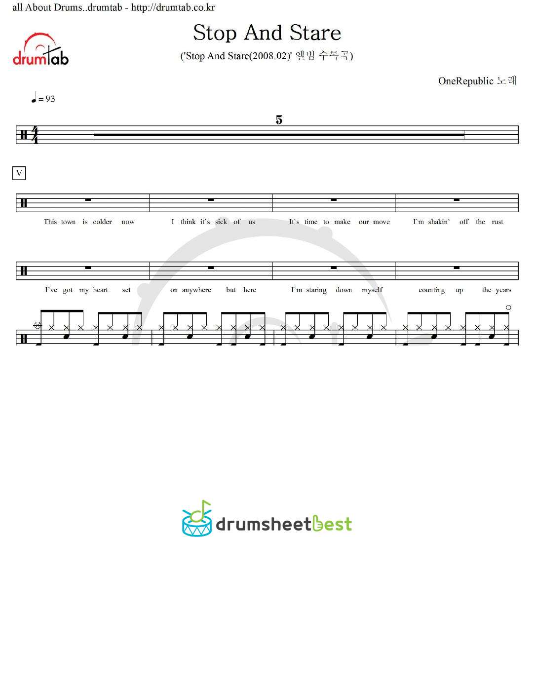 Stop And Stare preview page 1