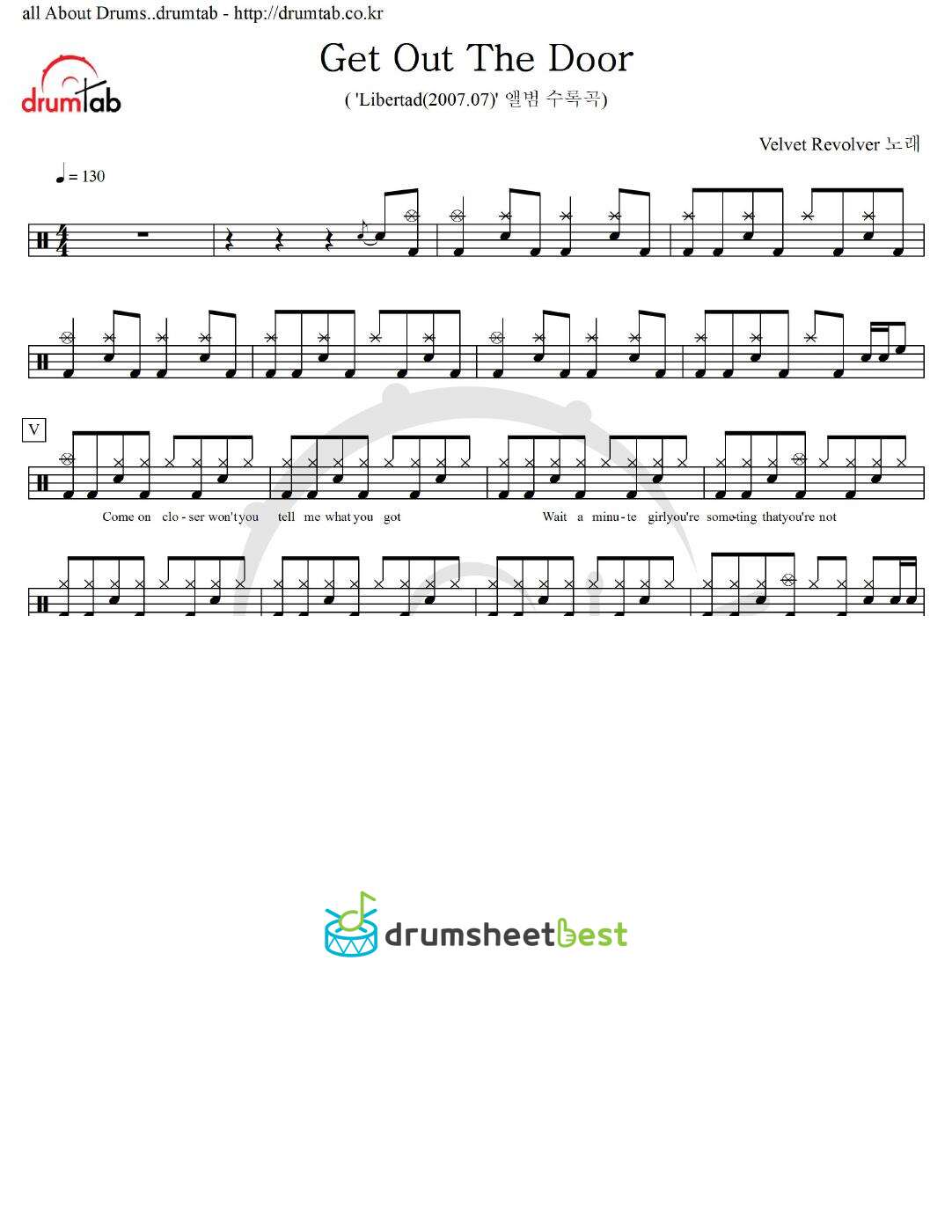 Get Out The Door preview page 1