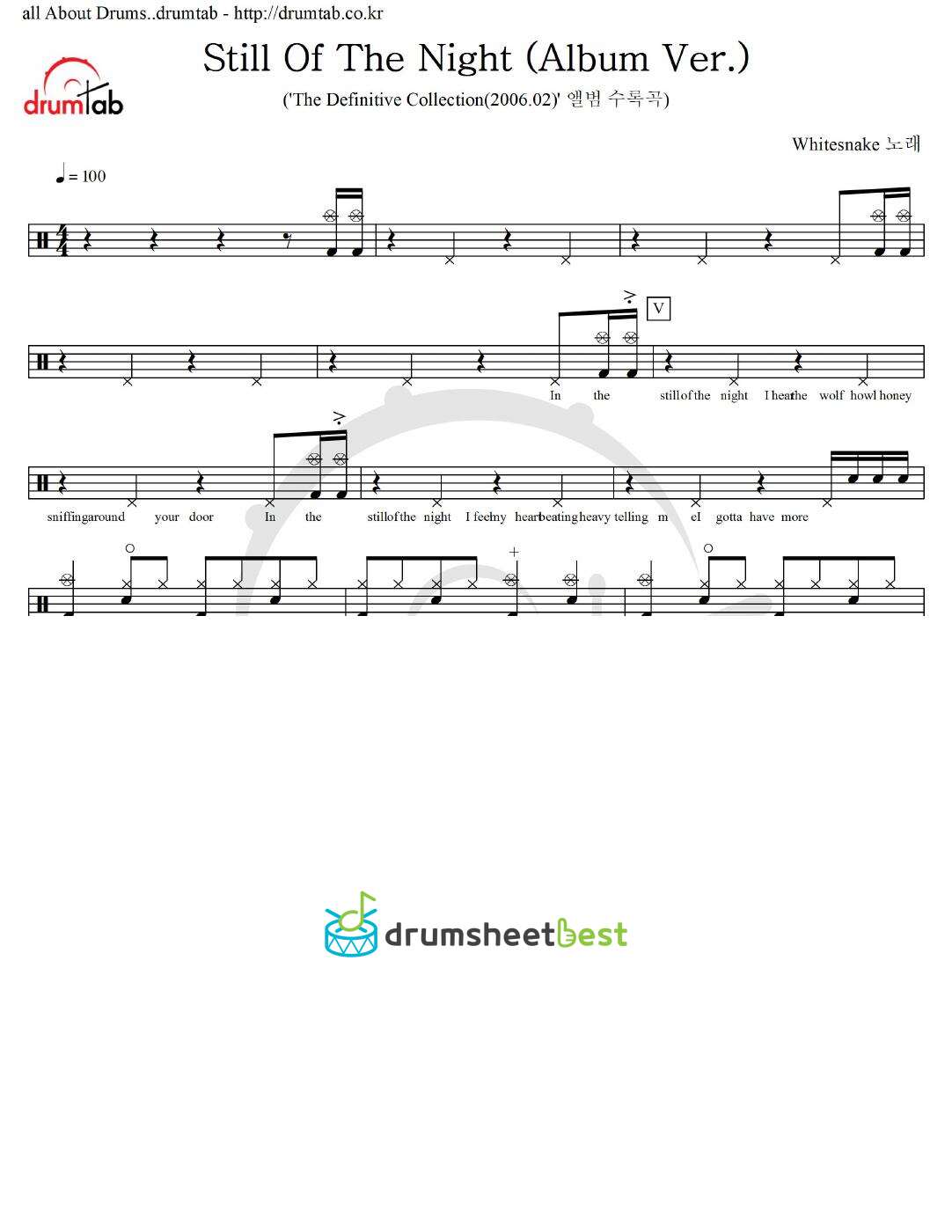 Still Of The Night (Album Ver.) preview page 1