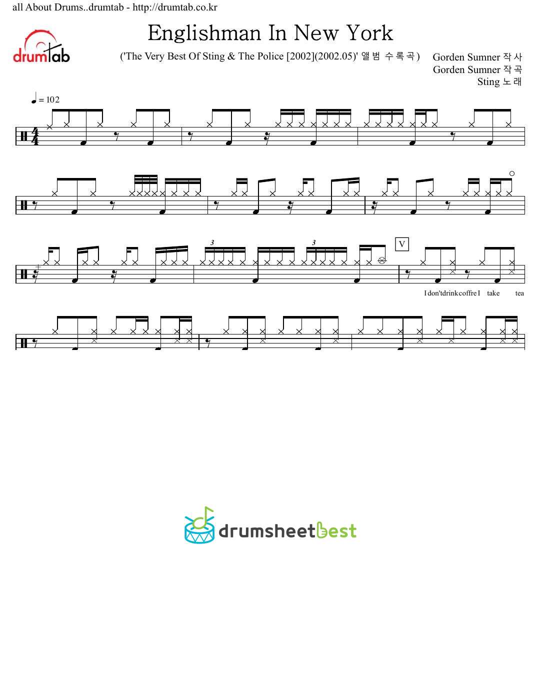 Englishman In New York preview page 1