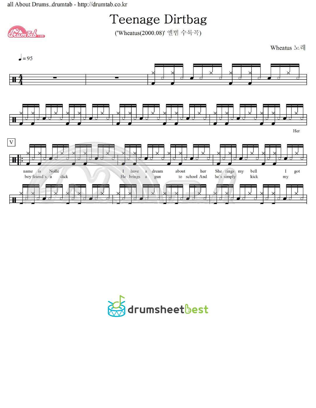 Teenage Dirtbag preview page 1