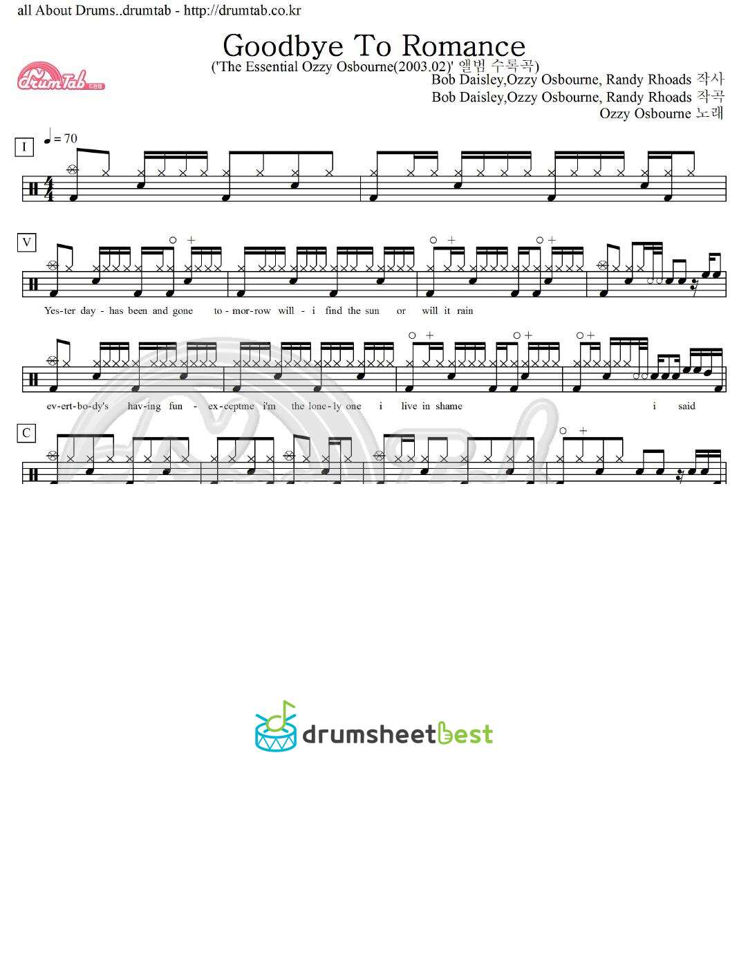 Goodbye To Romance preview page 1