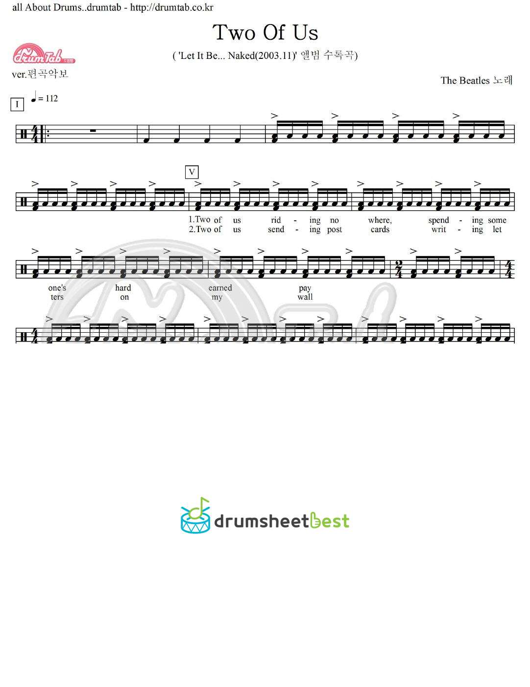 Two Of Us preview page 1