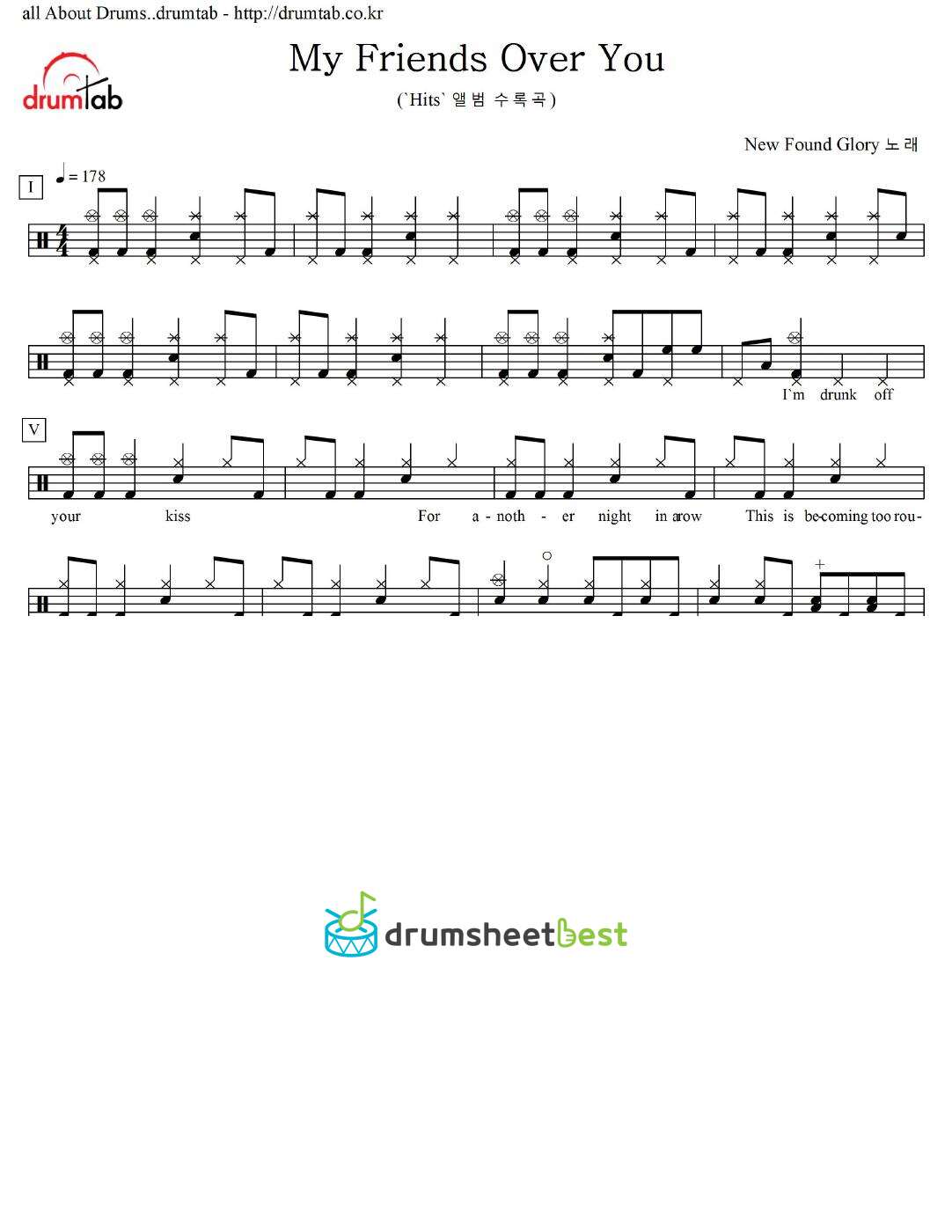 My Friends Over You preview page 1