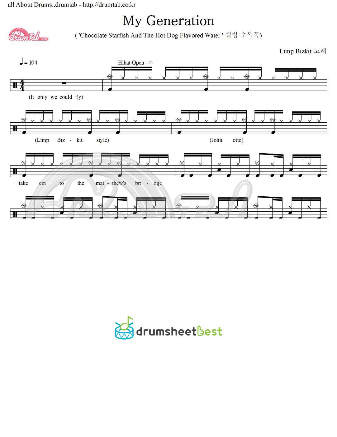 My Generation preview page 1