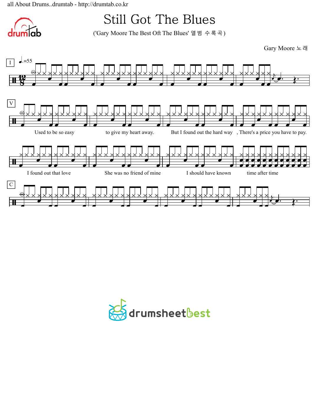 Still Got The Blues preview page 1