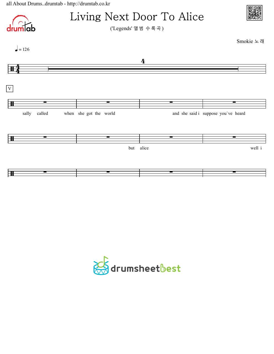 Living Next Door To Alice preview page 1