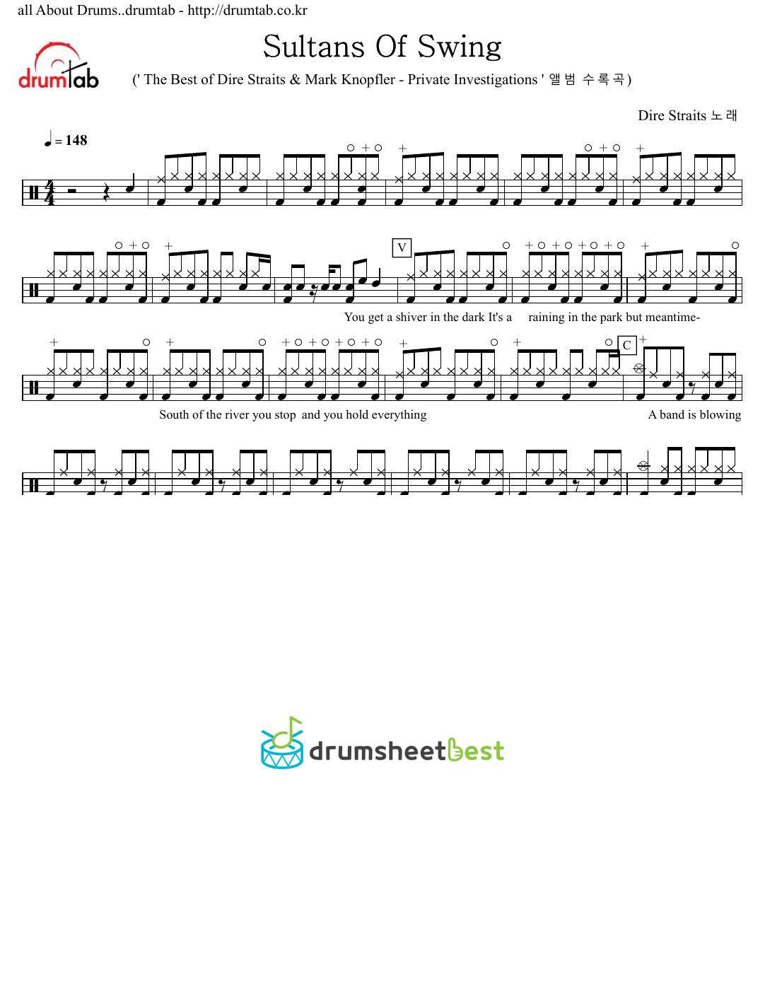 Sultans Of Swing preview page 1