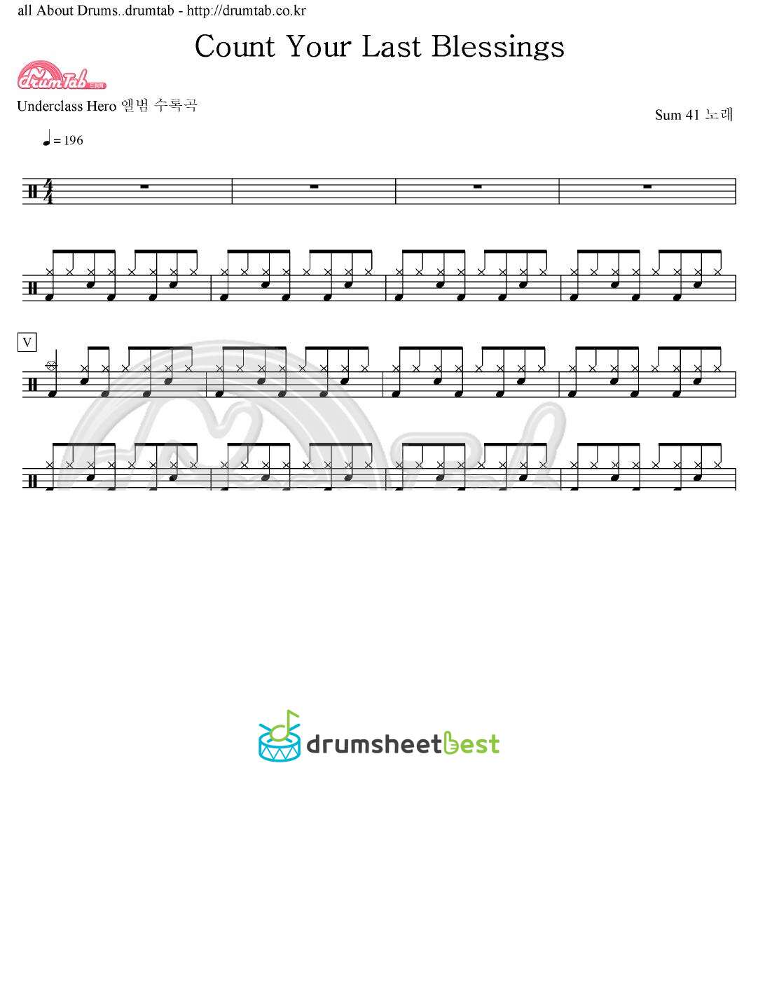 Count Your Last Blessings preview page 1