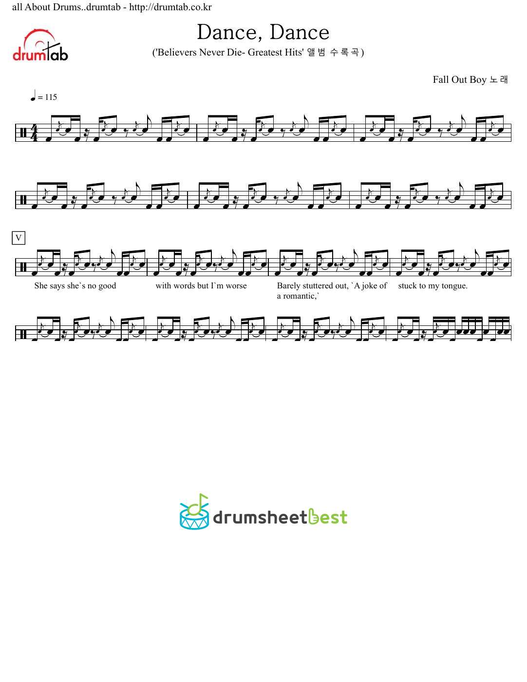 Dance, Dance preview page 1