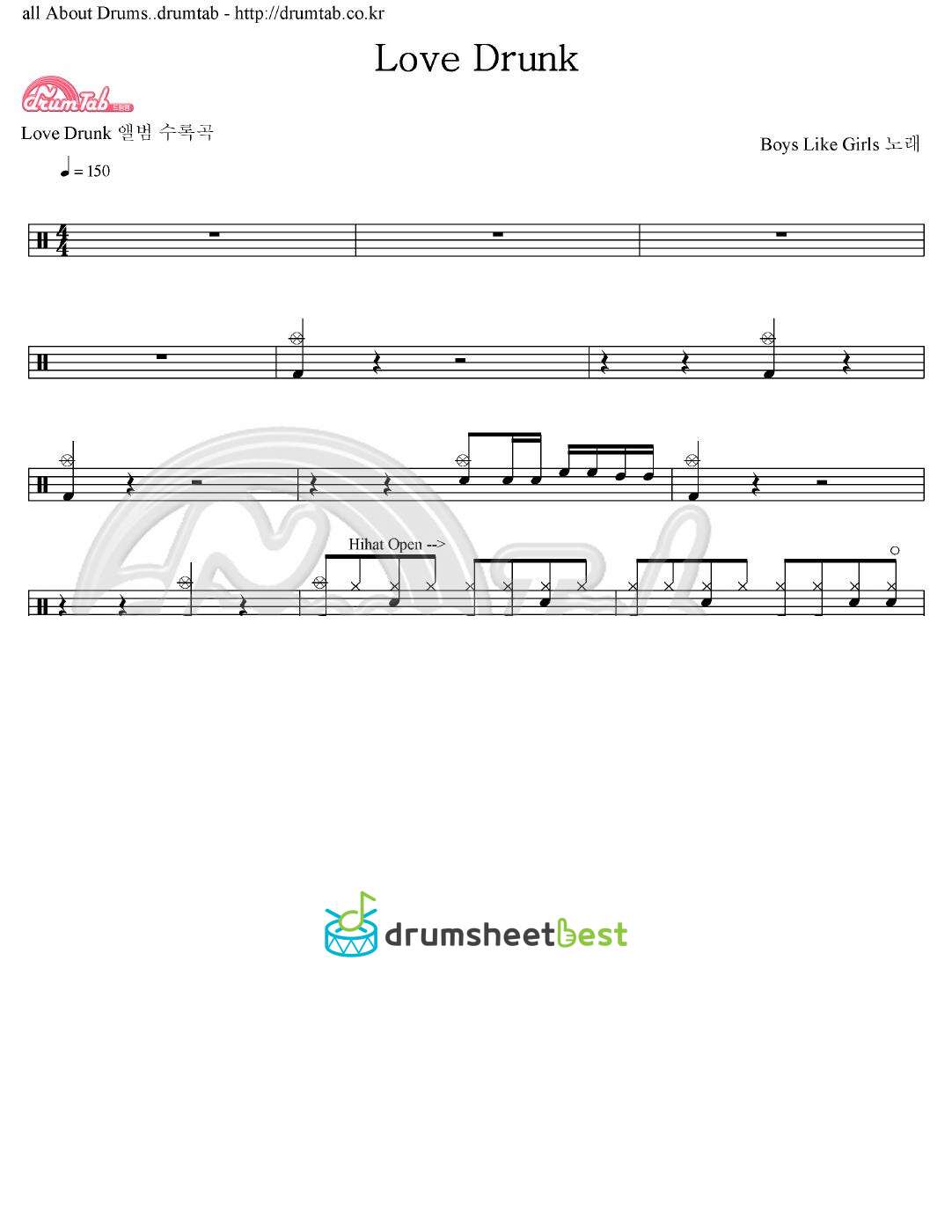 Love Drunk preview page 1