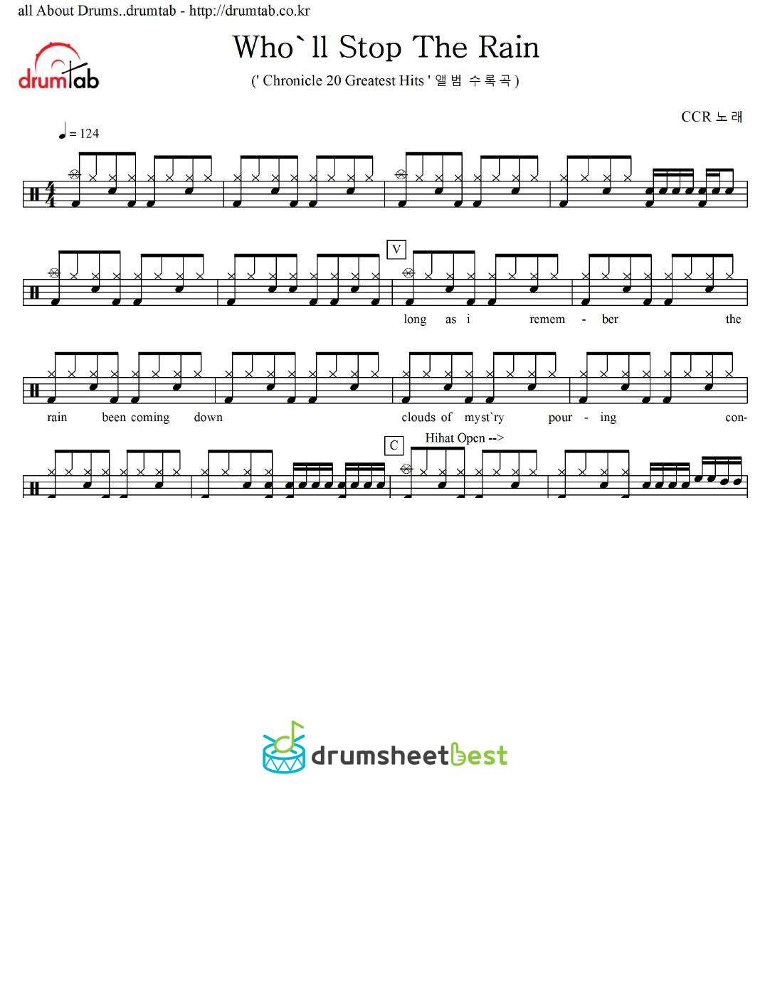 Who'll Stop The Rain preview page 1