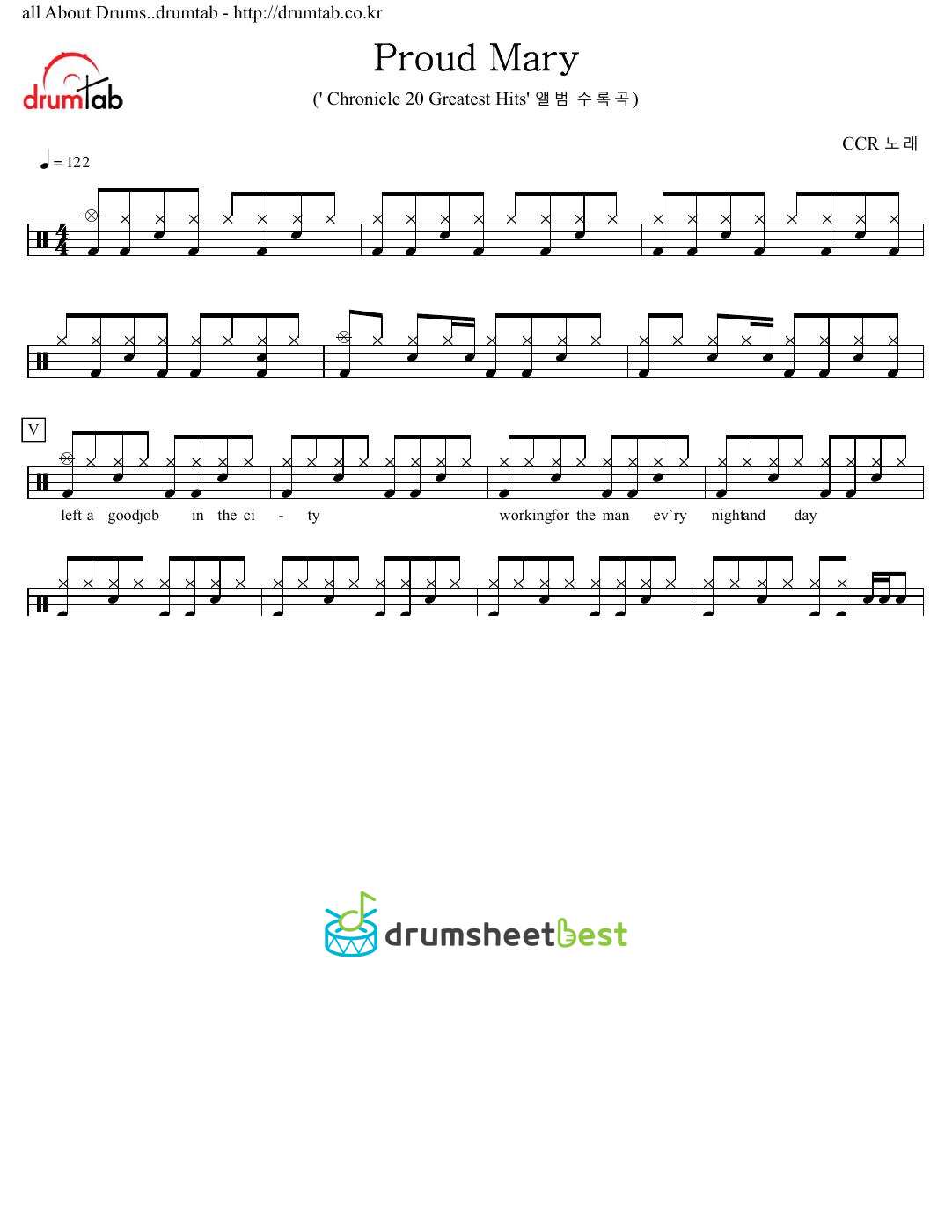 Proud Mary preview page 1