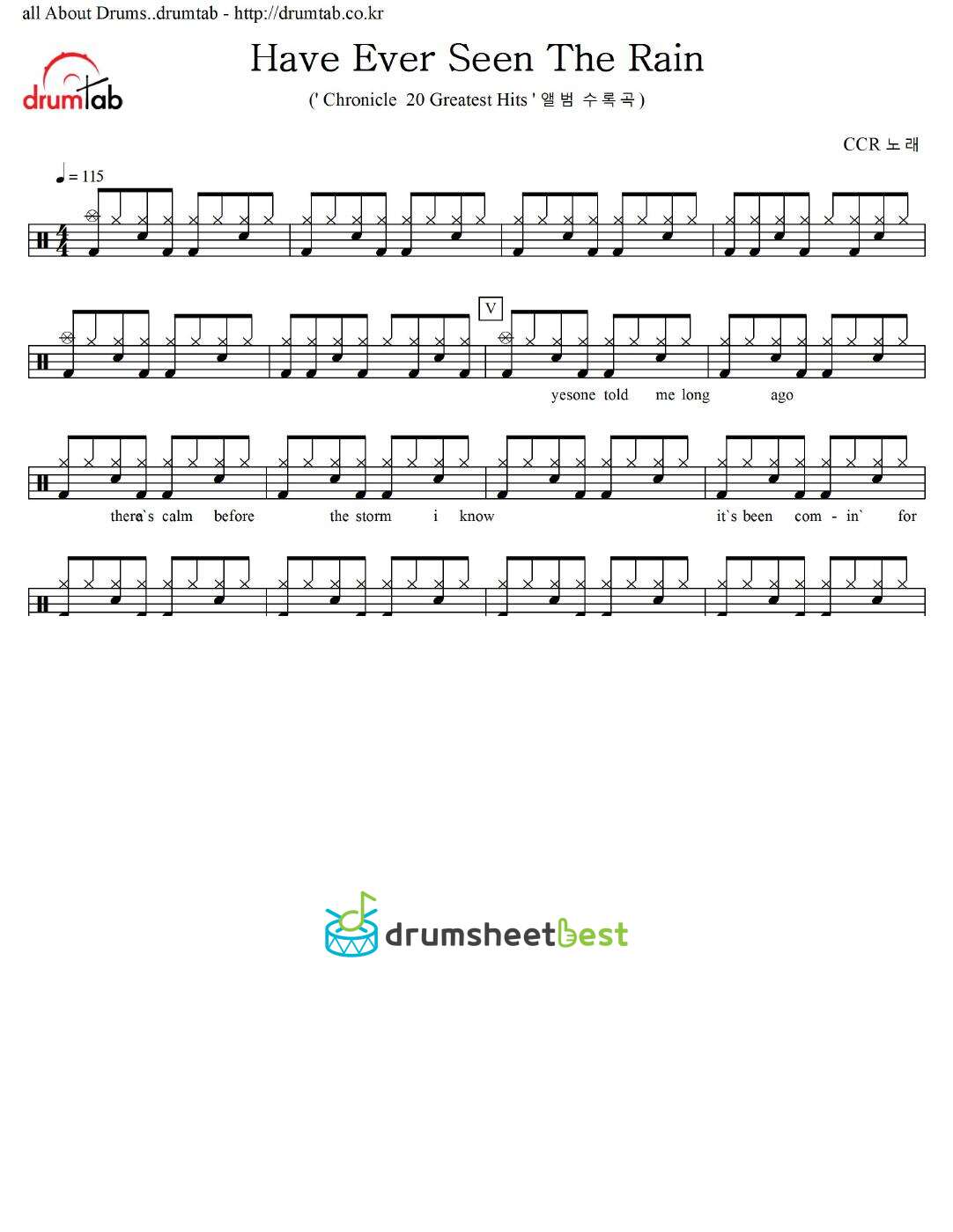 Have You Ever Seen The Rain preview page 1