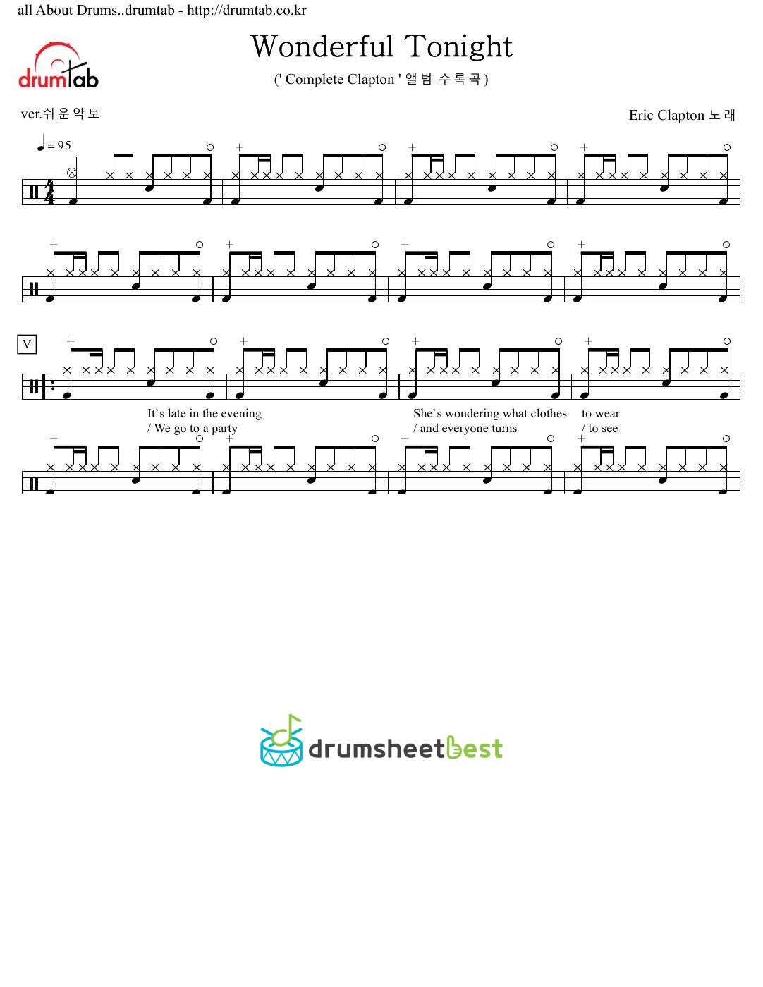 Wonderful Tonight preview page 1