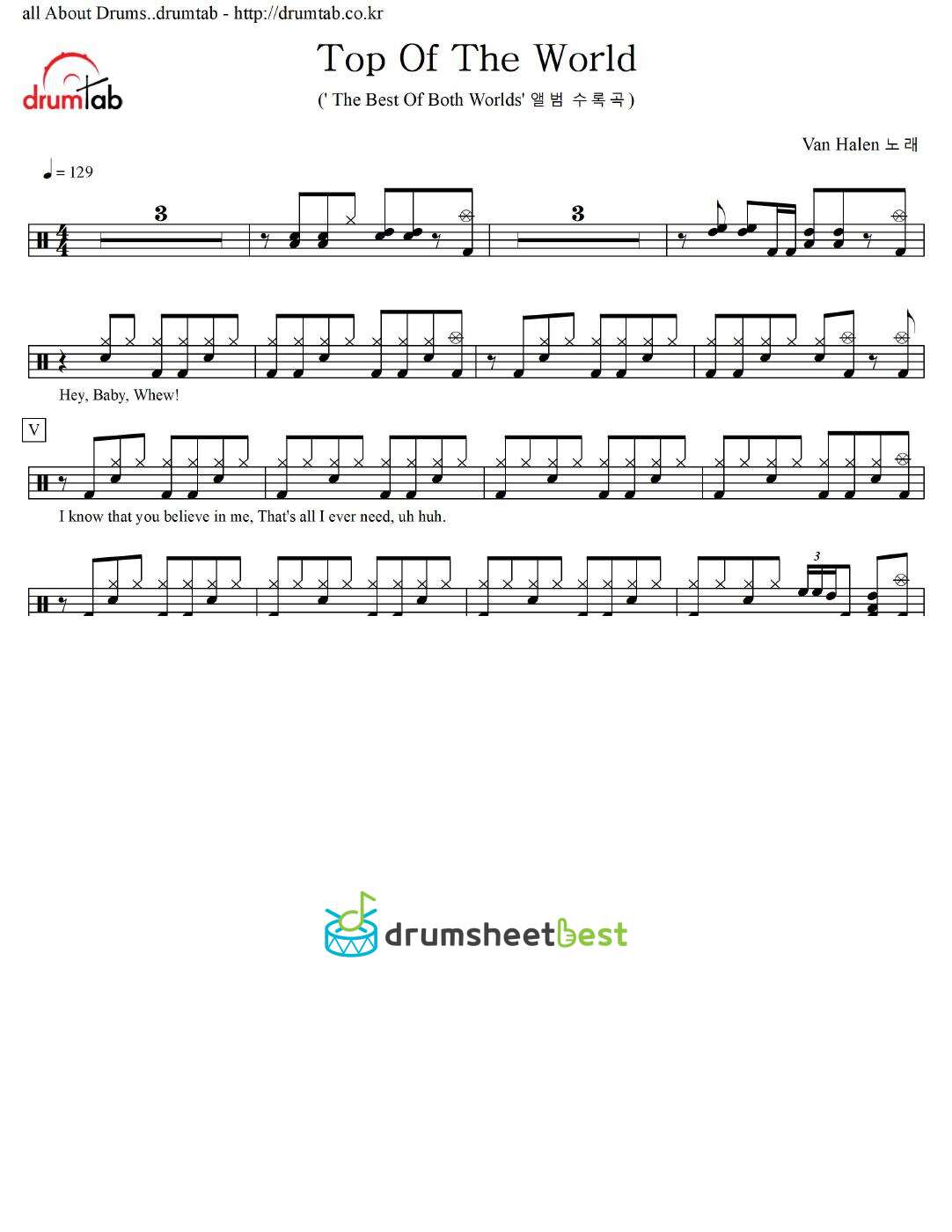 Top Of The World preview page 1