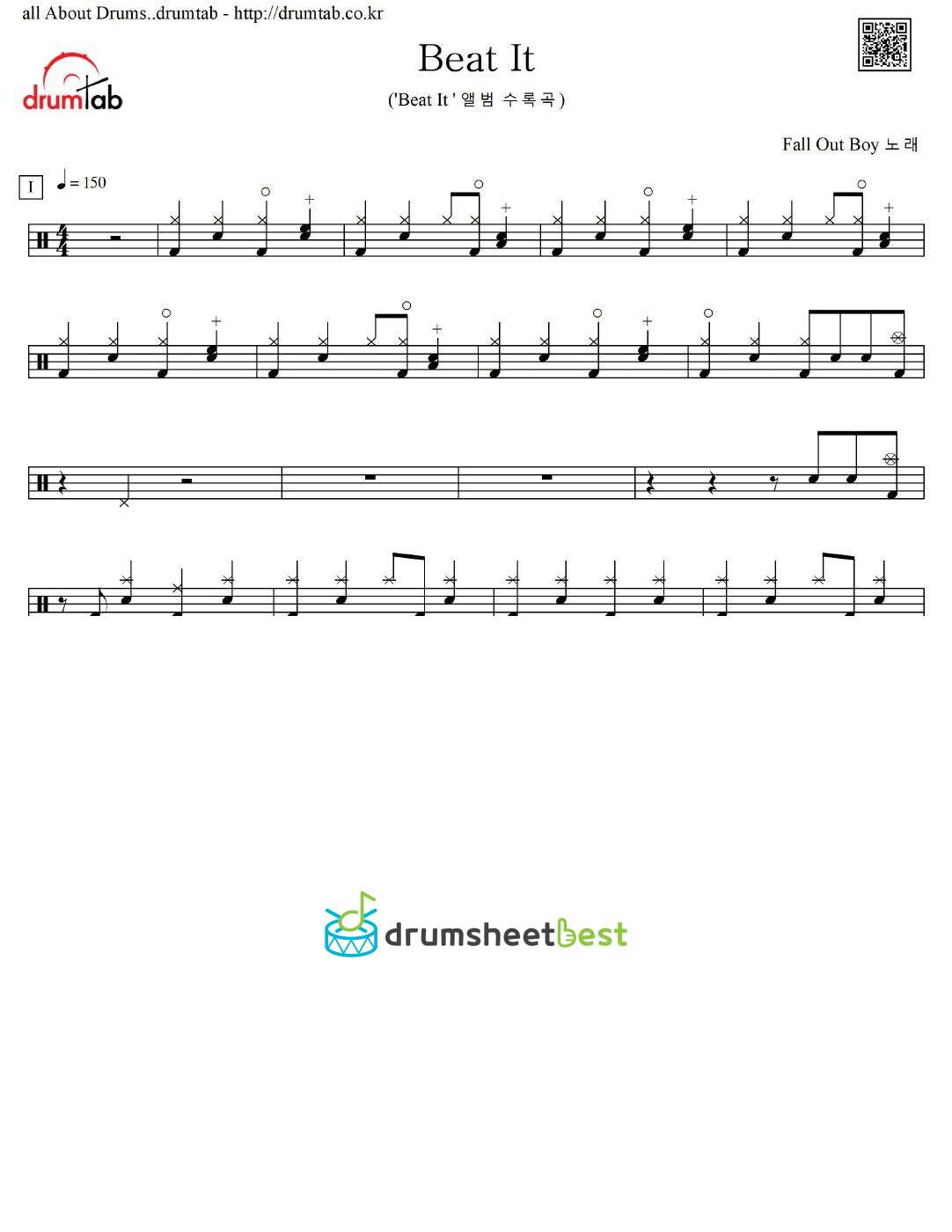 Beat It preview page 1