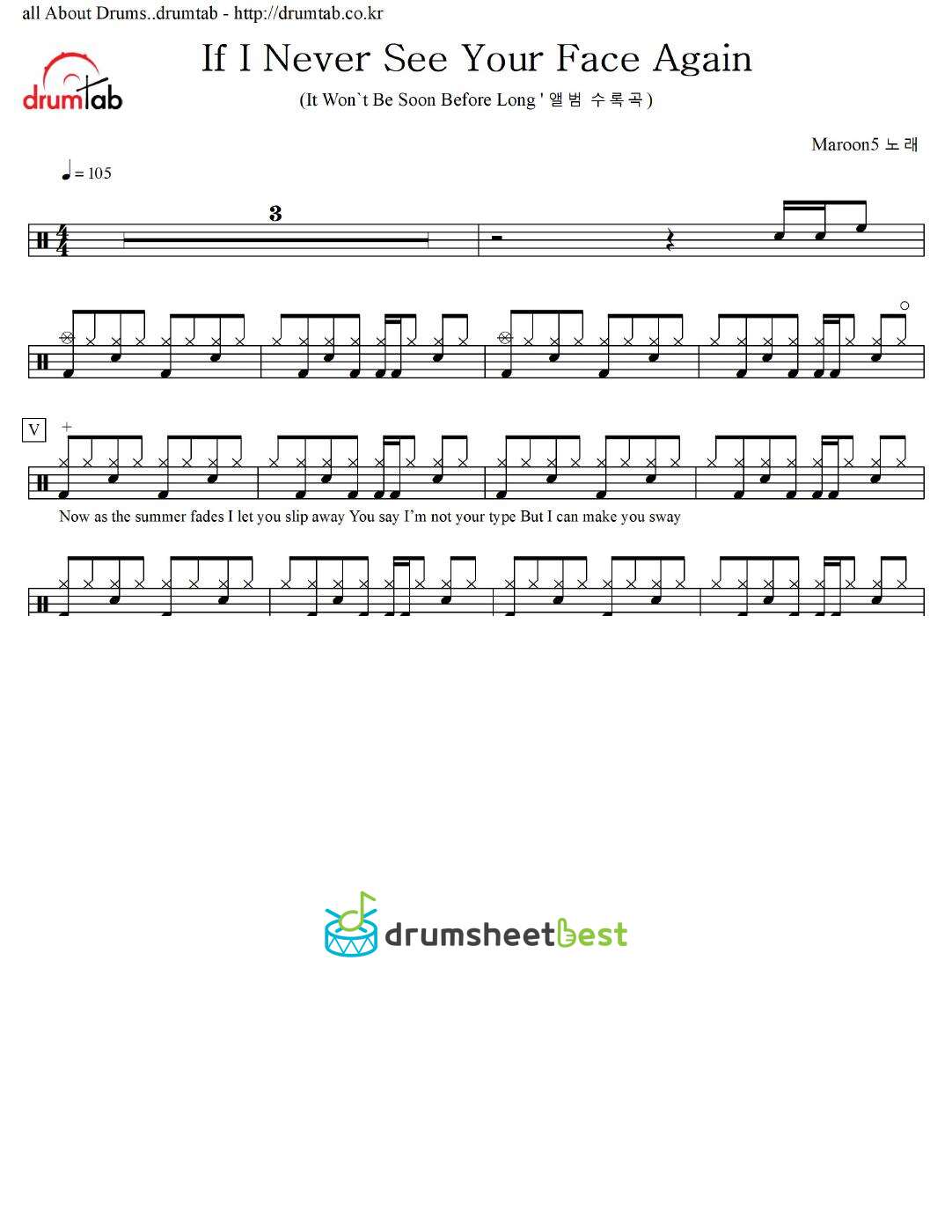 If I Never See Your Face Again preview page 1