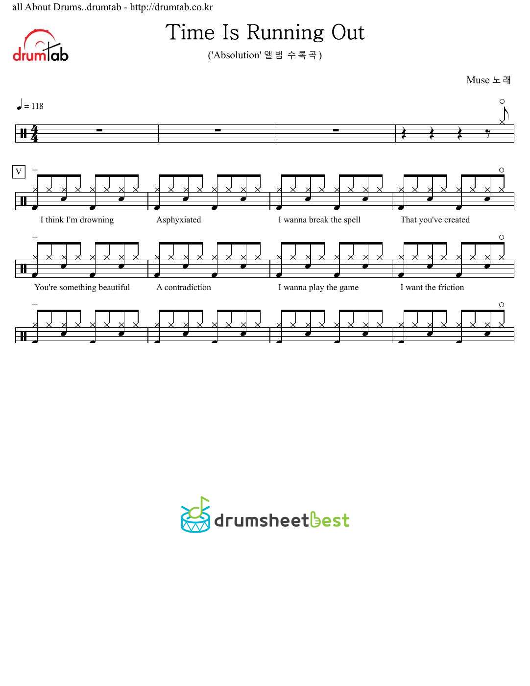 Time Is Running Out preview page 1