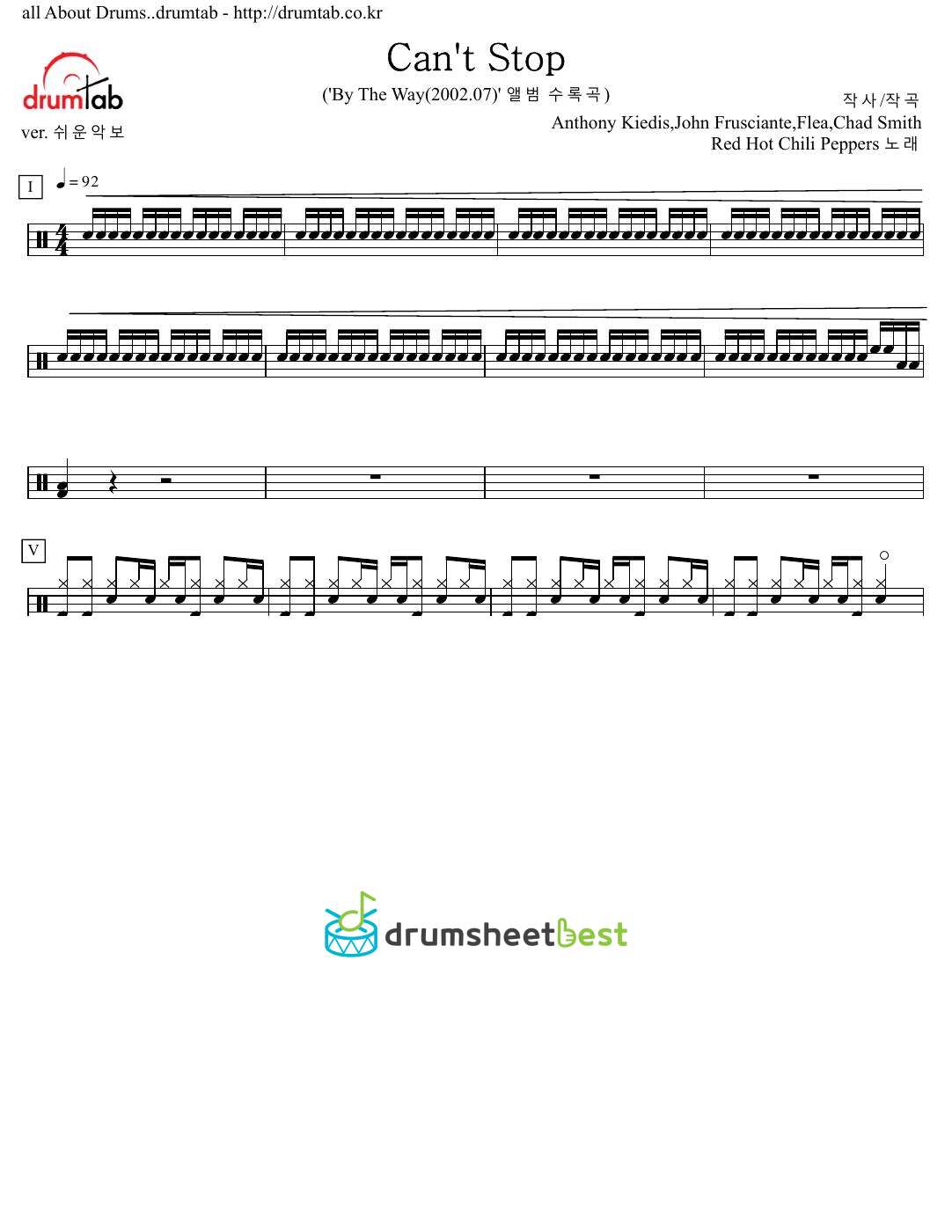 Can't Stop preview page 1