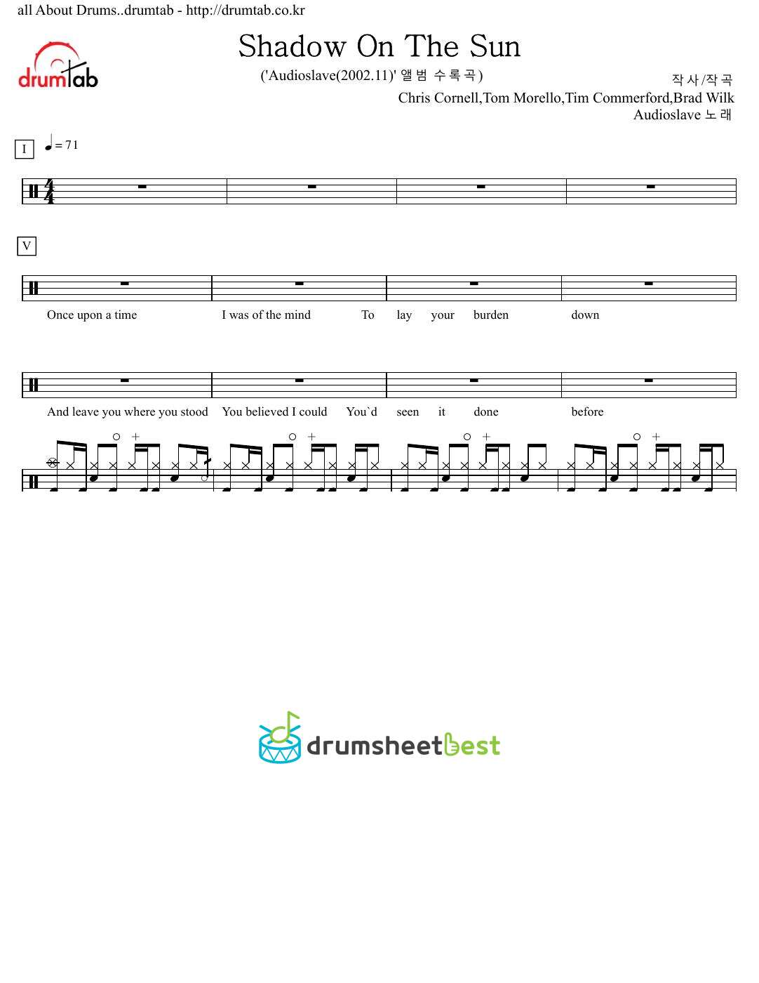 Shadow On The Sun preview page 1