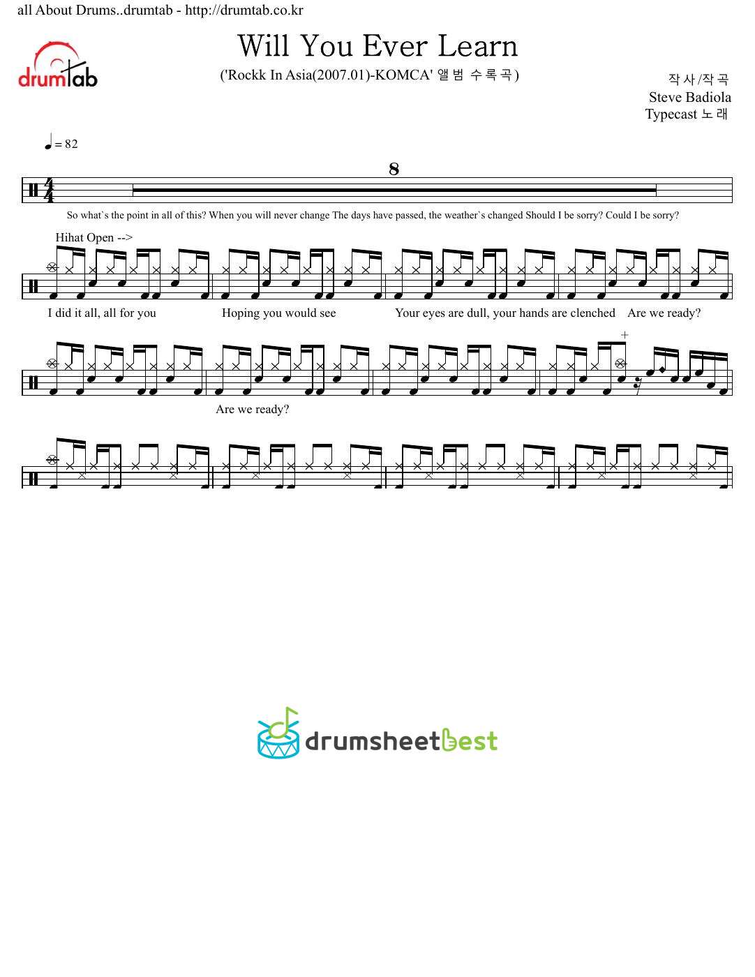 Will You Ever Learn preview page 1