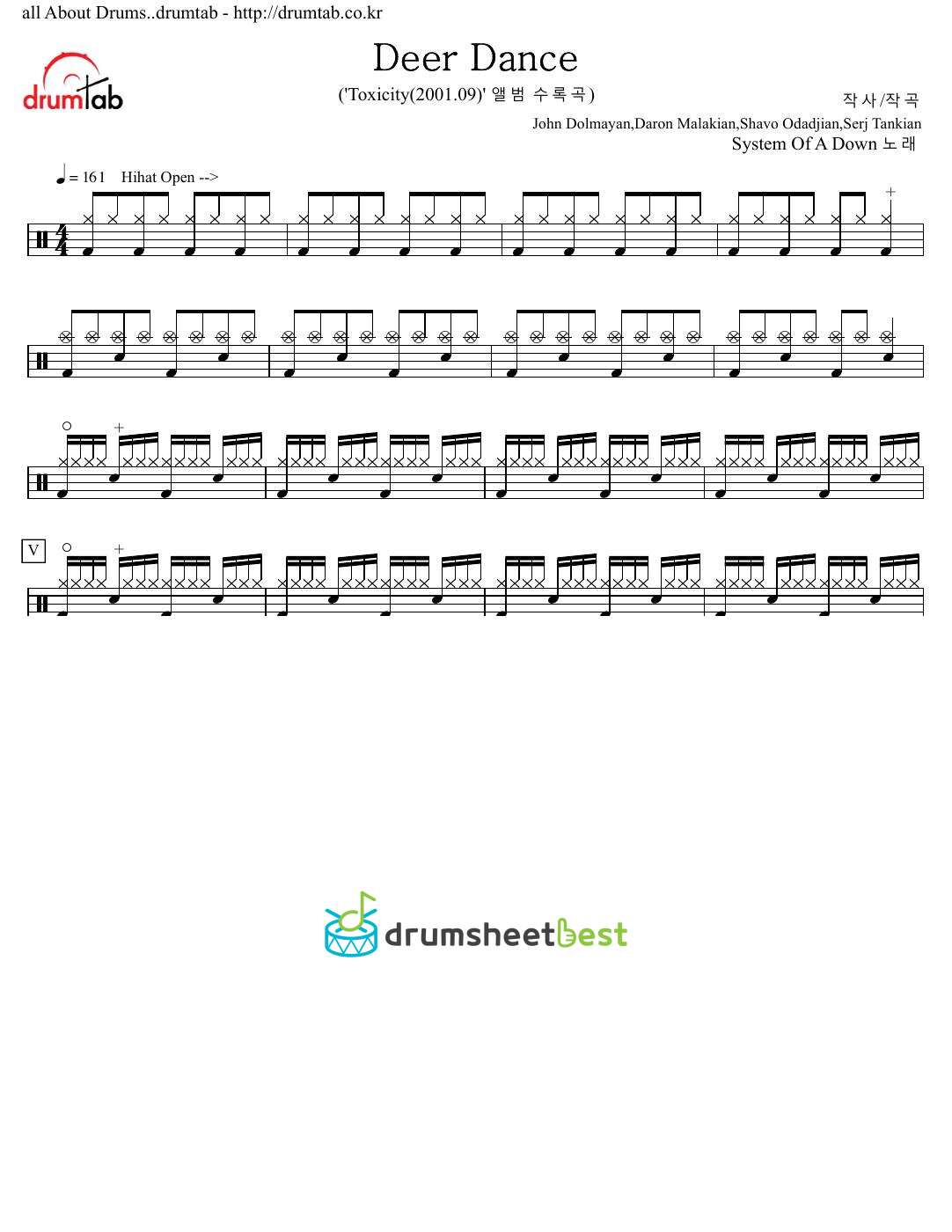 Deer Dance preview page 1