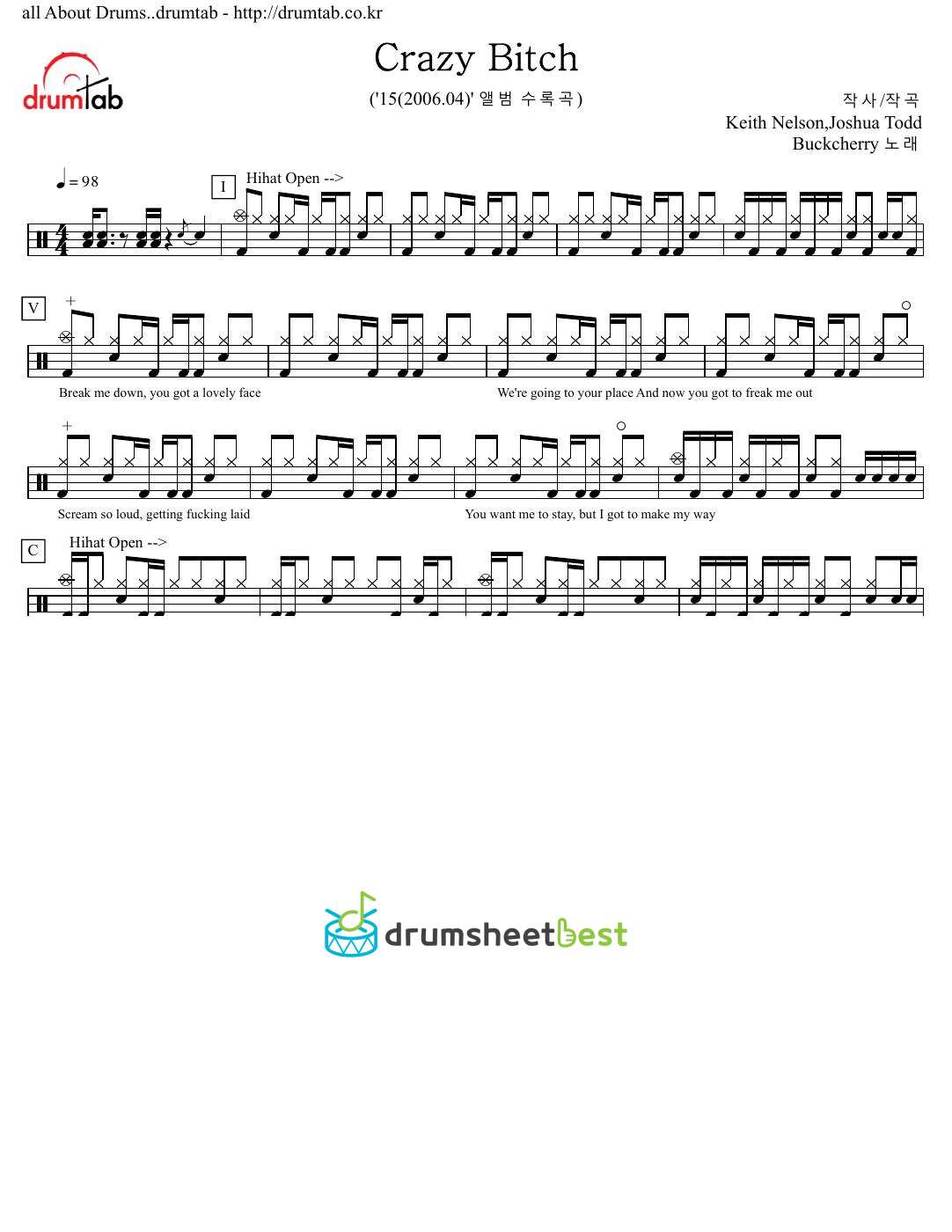 Crazy Bitch preview page 1