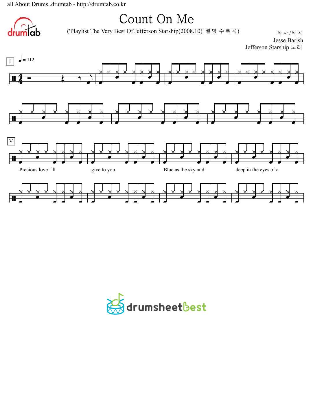 Count On Me preview page 1