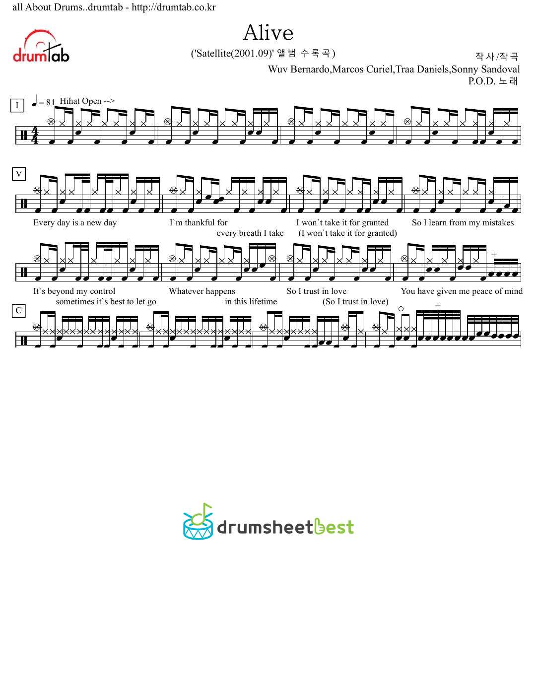 Alive preview page 1