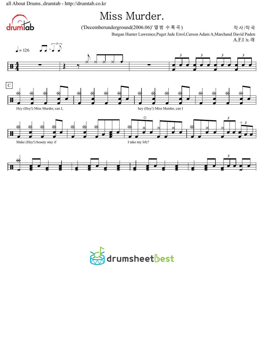 Miss Murder preview page 1