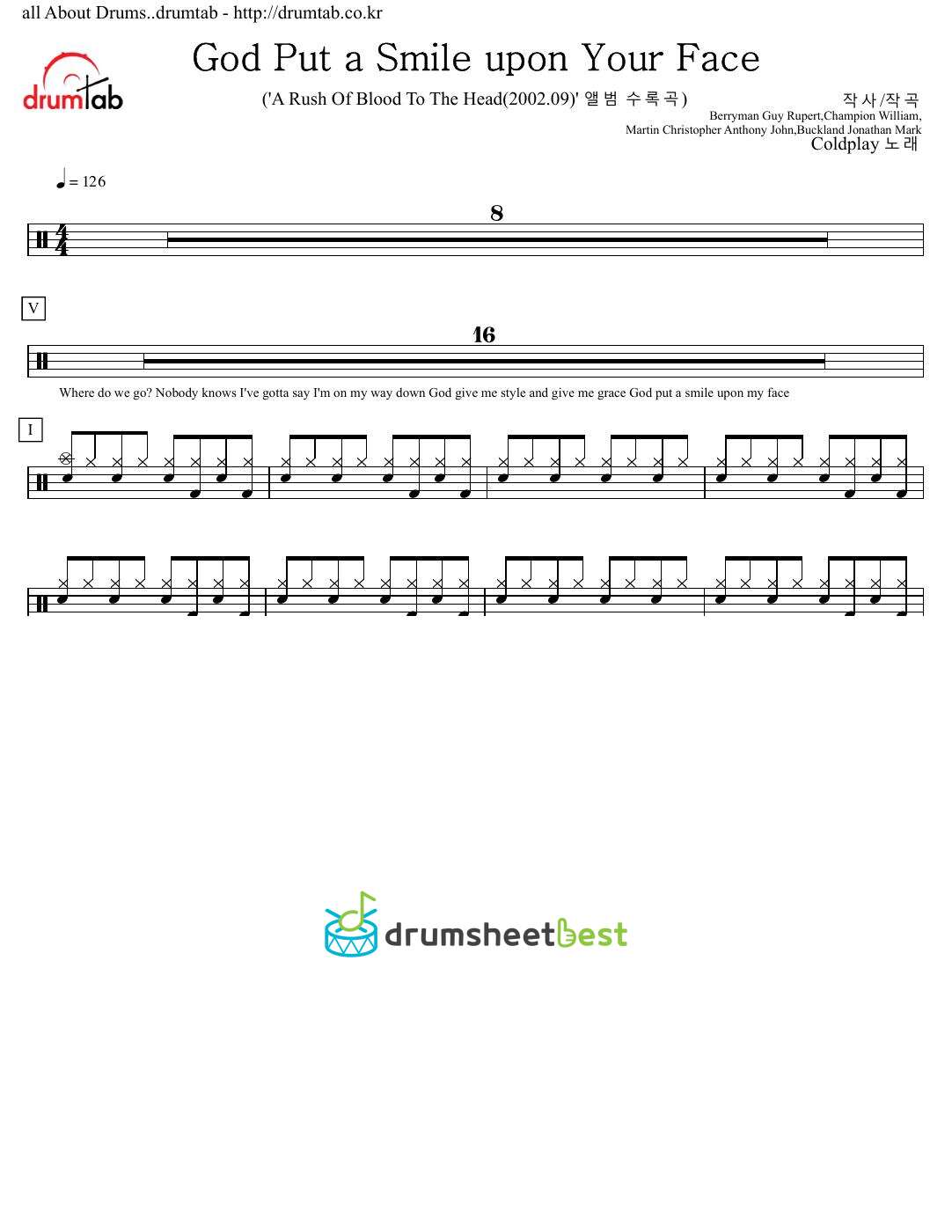 God Put a Smile upon Your Face preview page 1