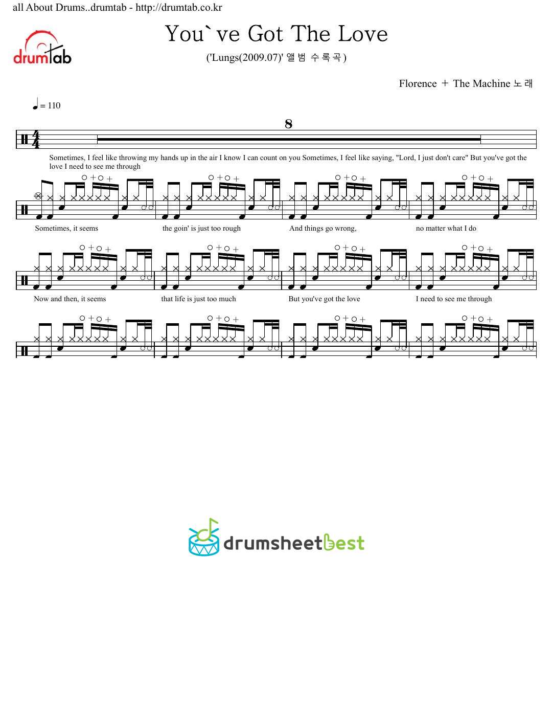 You've Got The Love preview page 1